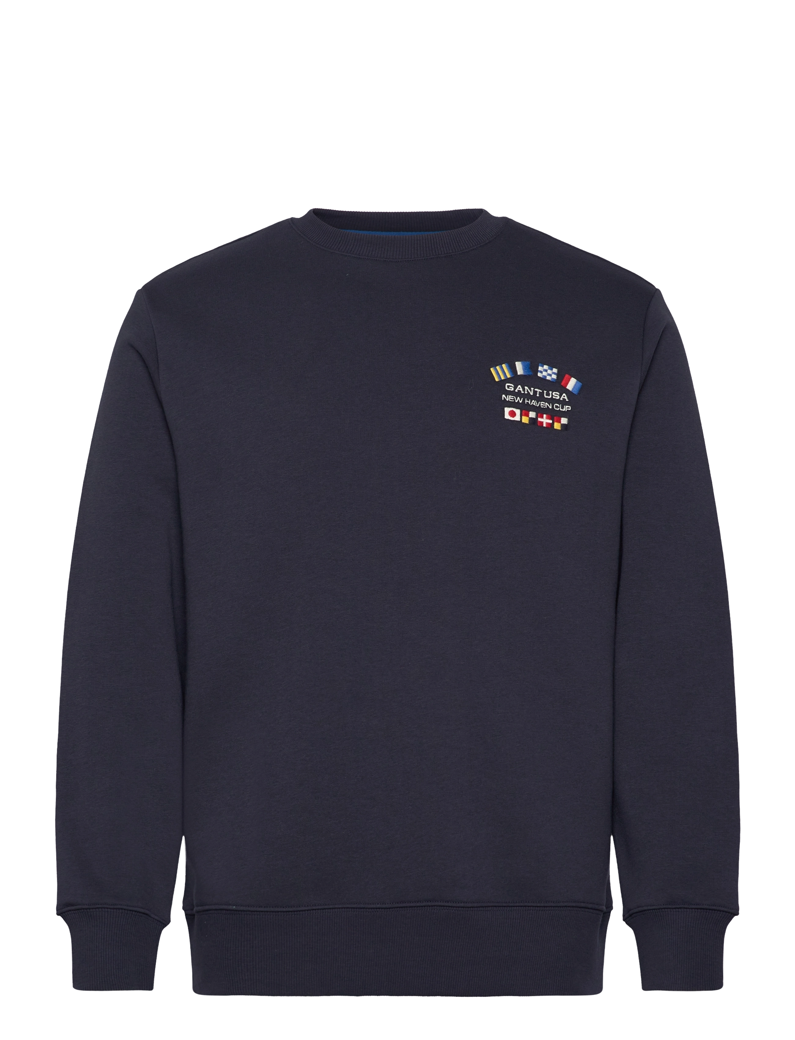 Gant GRAPHIC C-NECK - Sweatshirts - EVENING BLUE / navy