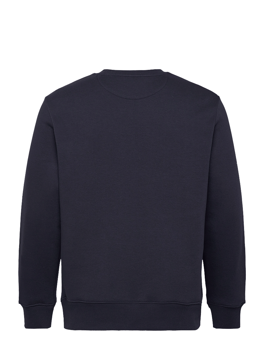 Gant - GRAPHIC C-NECK - evening blue - 1