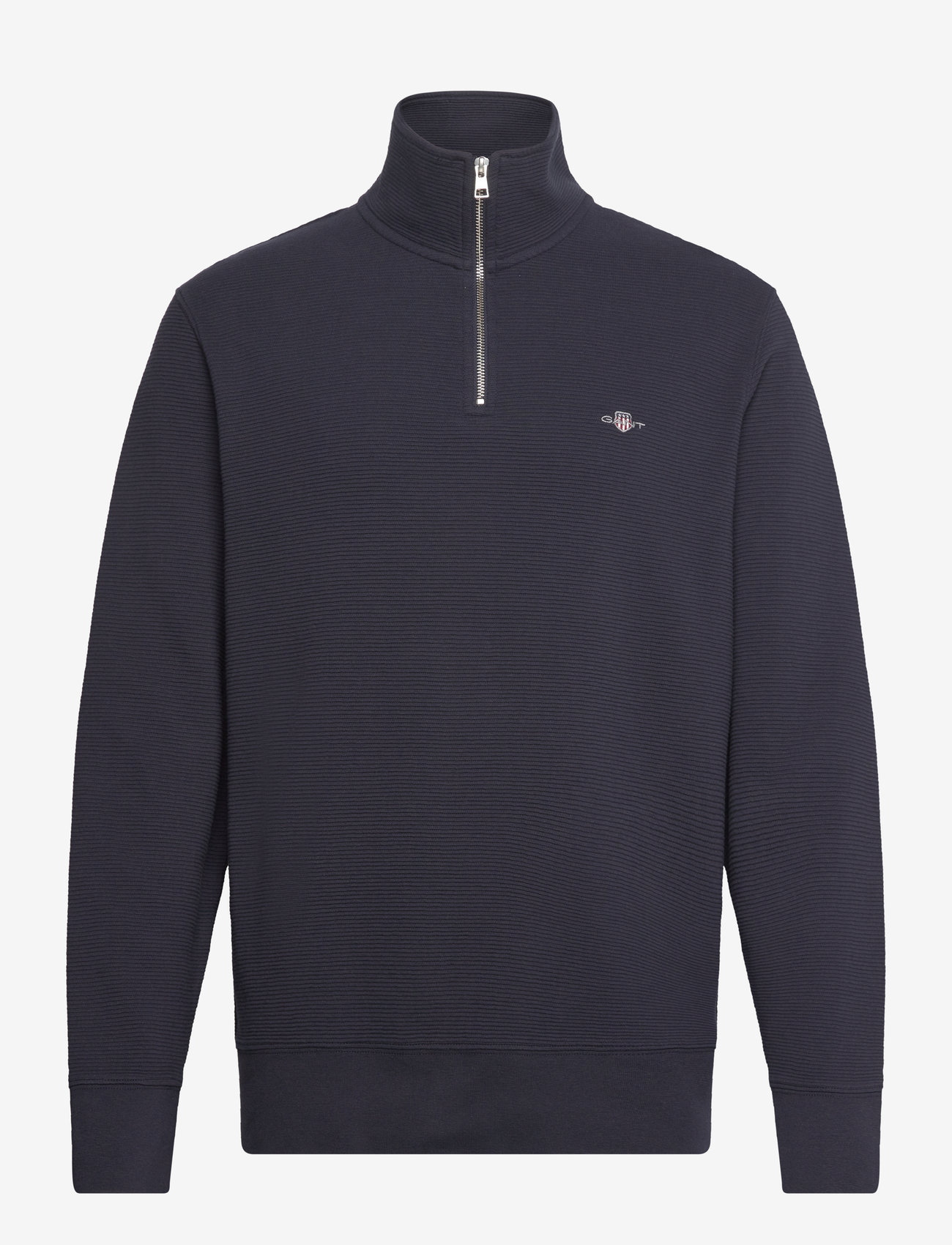 GANT - TEXTURE HALF-ZIP - shoppa efter tillfälle - evening blue - 0