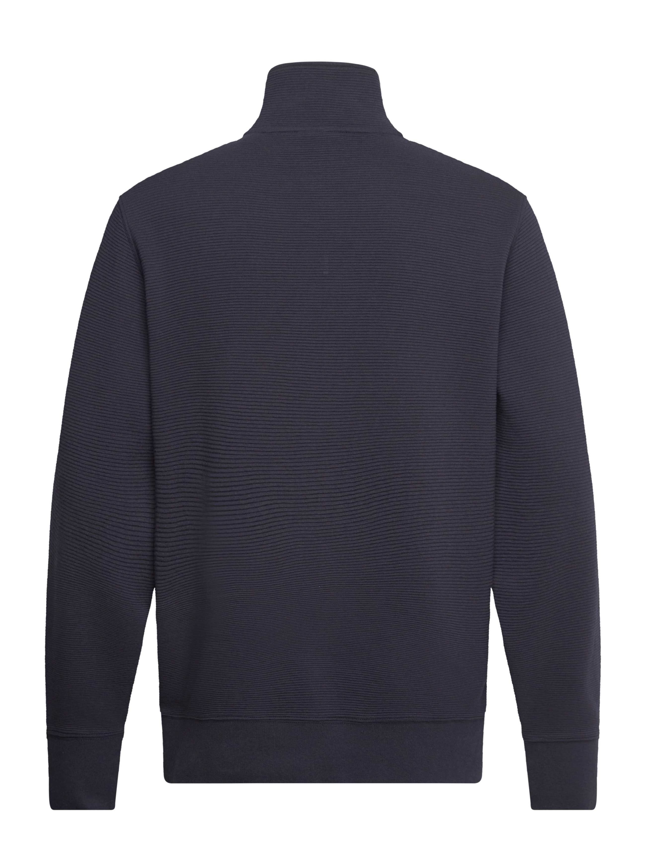 Gant - TEXTURE HALF-ZIP - sweatshirts - evening blue - 1