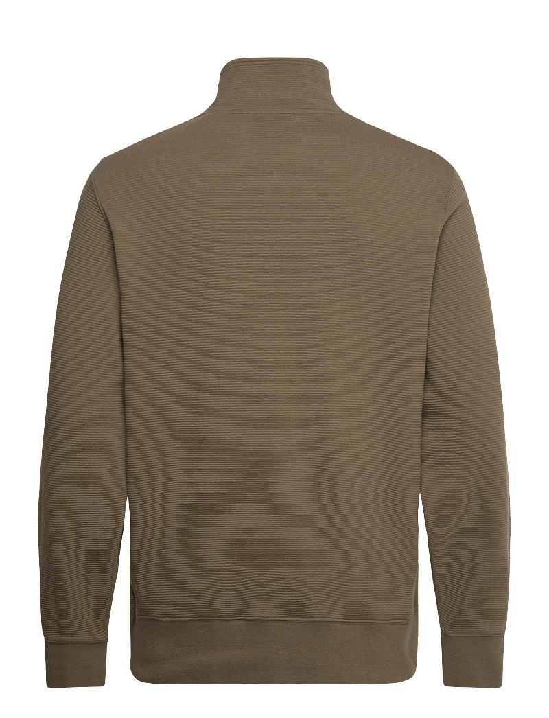 GANT - TEXTURE HALF-ZIP - iepirkties noteiktam pasākumam - juniper green - 1