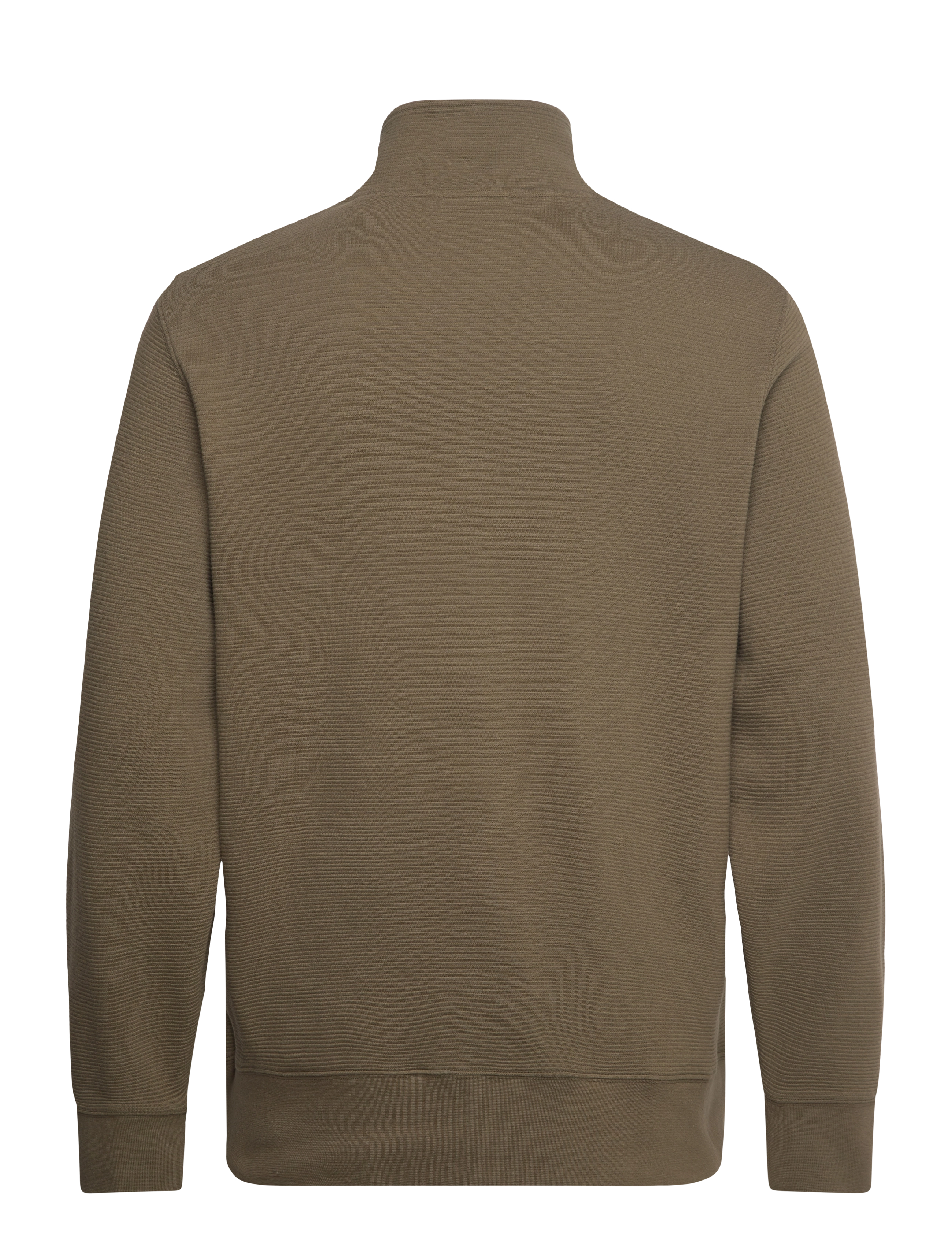 Gant - TEXTURE HALF-ZIP - sweatshirts - juniper green - 1
