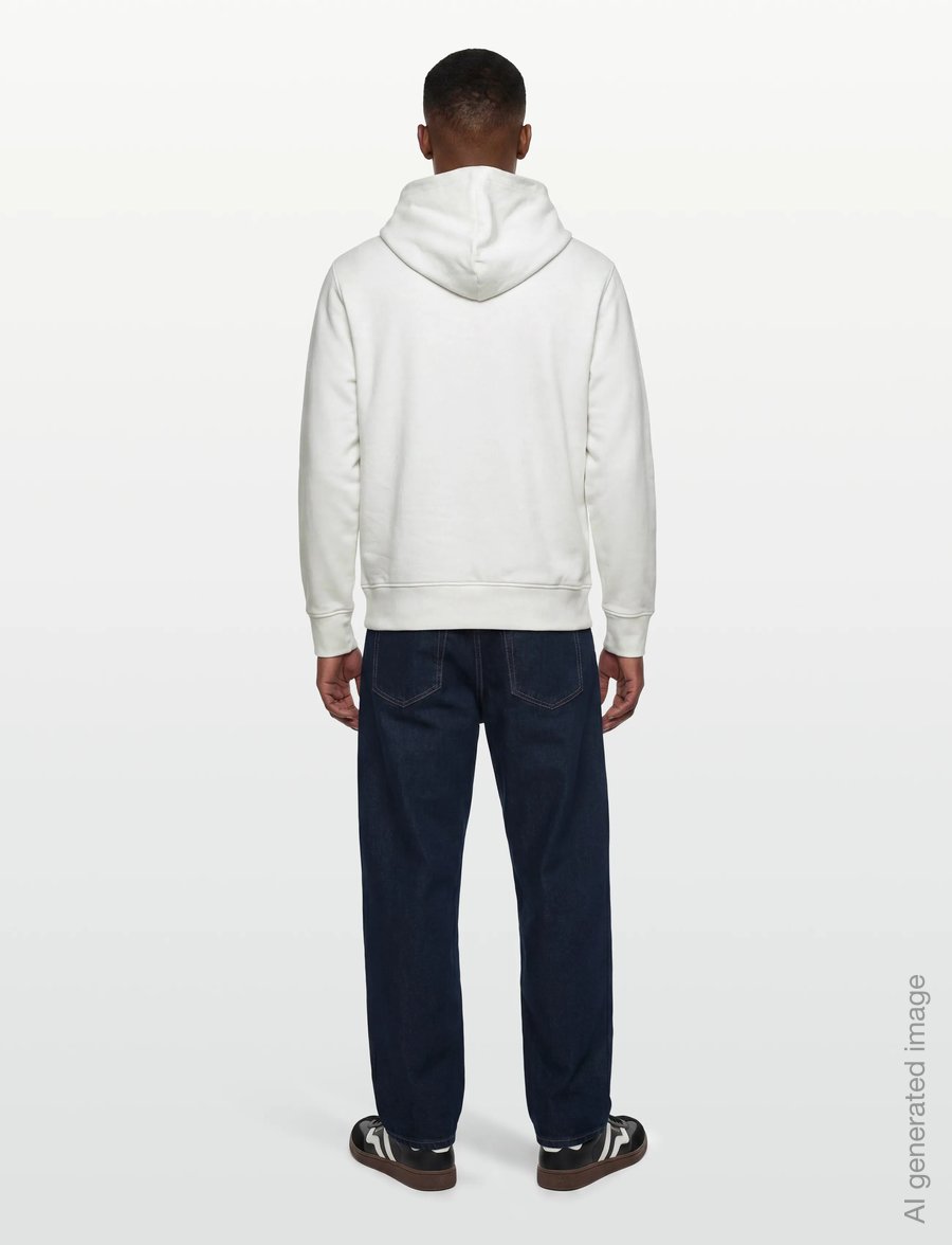Gant - GRAPHIC FULL ZIP HOODIE - kapuutsiga pusad - eggshell - 4