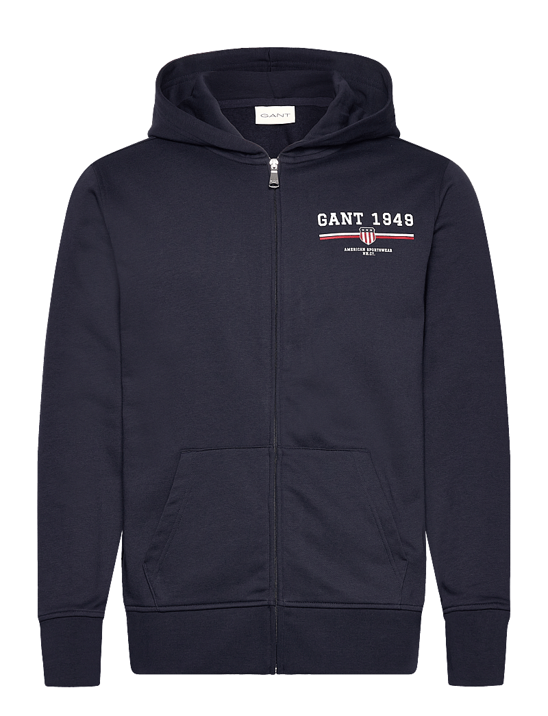 GANT Graphic Full Zip Hoodie (GCL2067041) Hoodies
