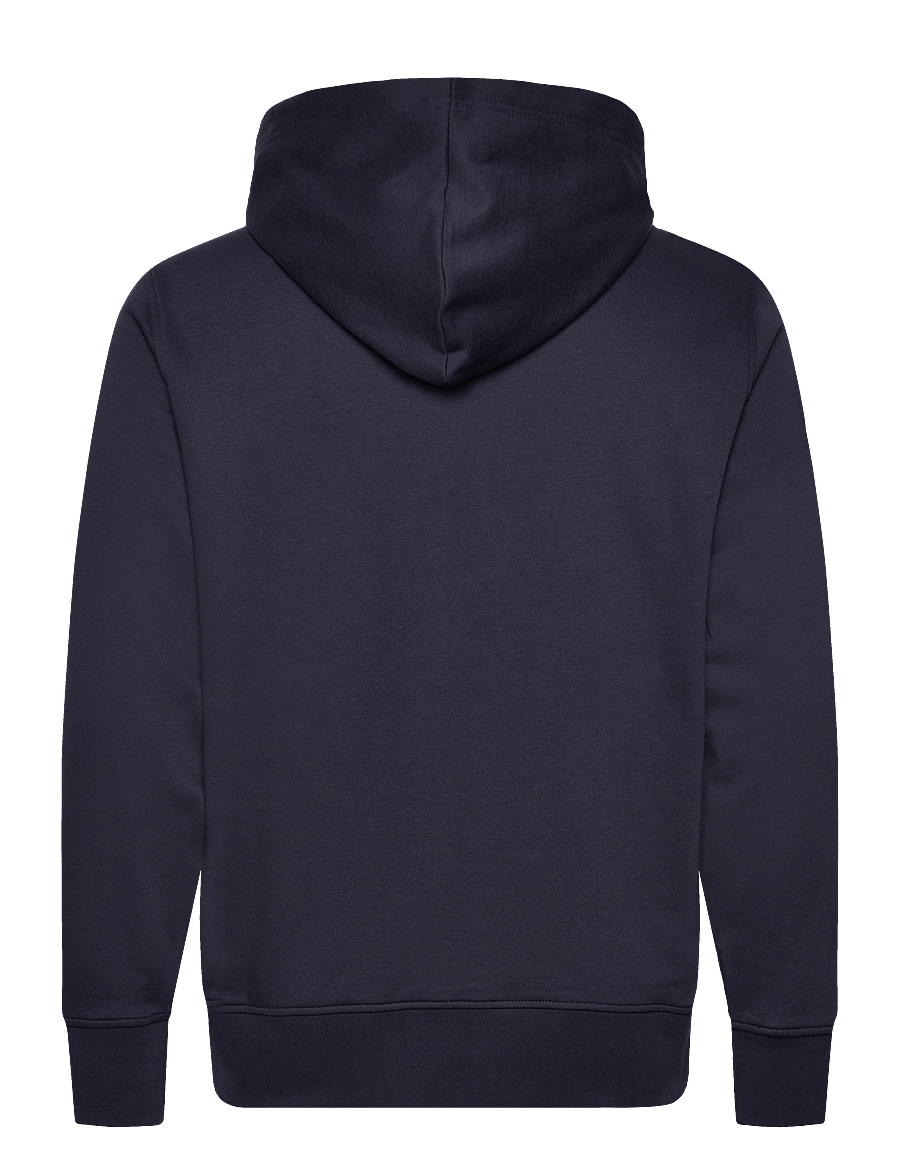 Gant - GRAPHIC FULL ZIP HOODIE - kapuutsiga dressipluusid - evening blue - 1