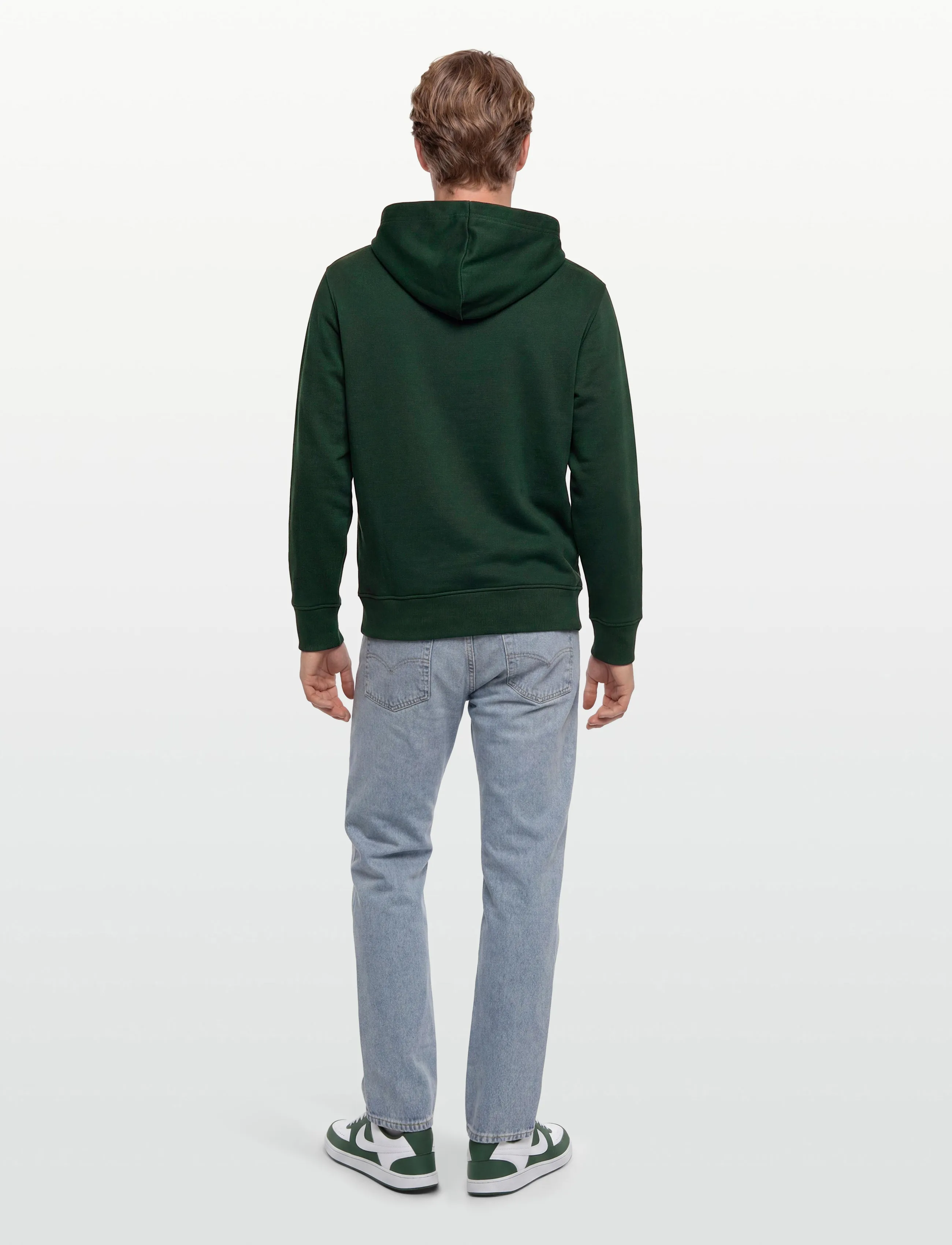 Gant - GRAPHIC FULL ZIP HOODIE - sweatshirts - tartan green - 4