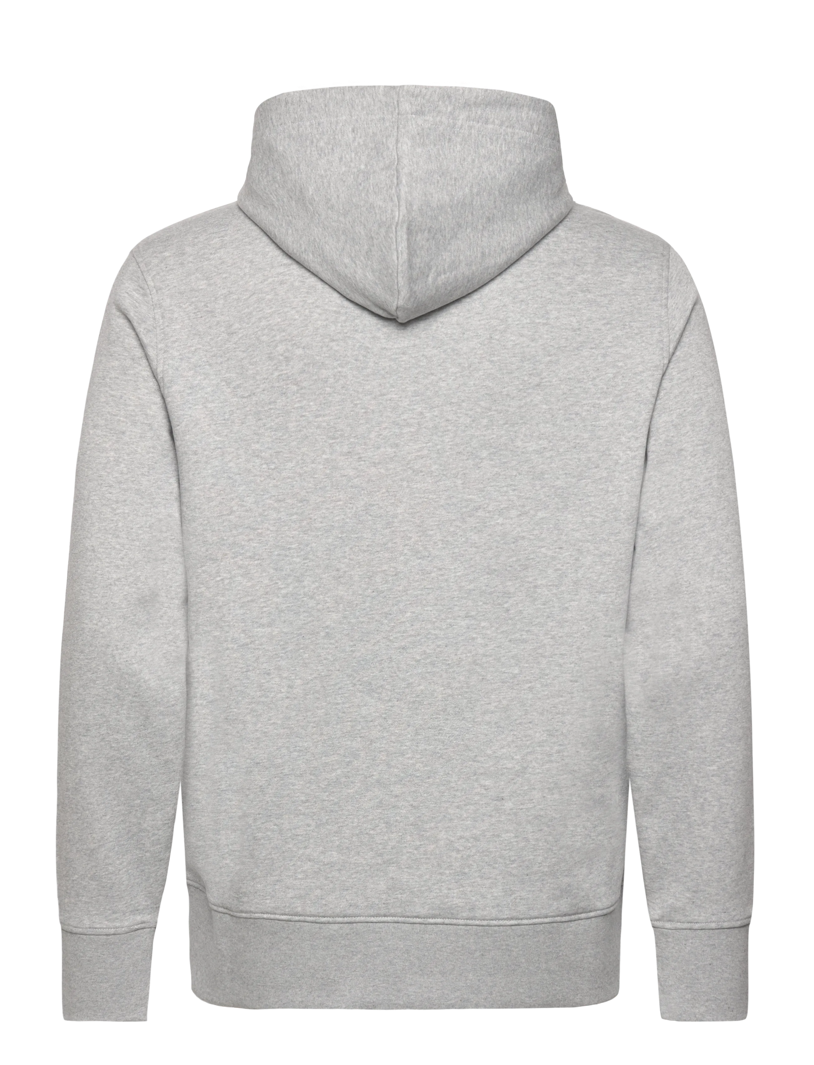 Gant - GRAPHIC HOODIE - kapuzenpullover - grey melange - 1