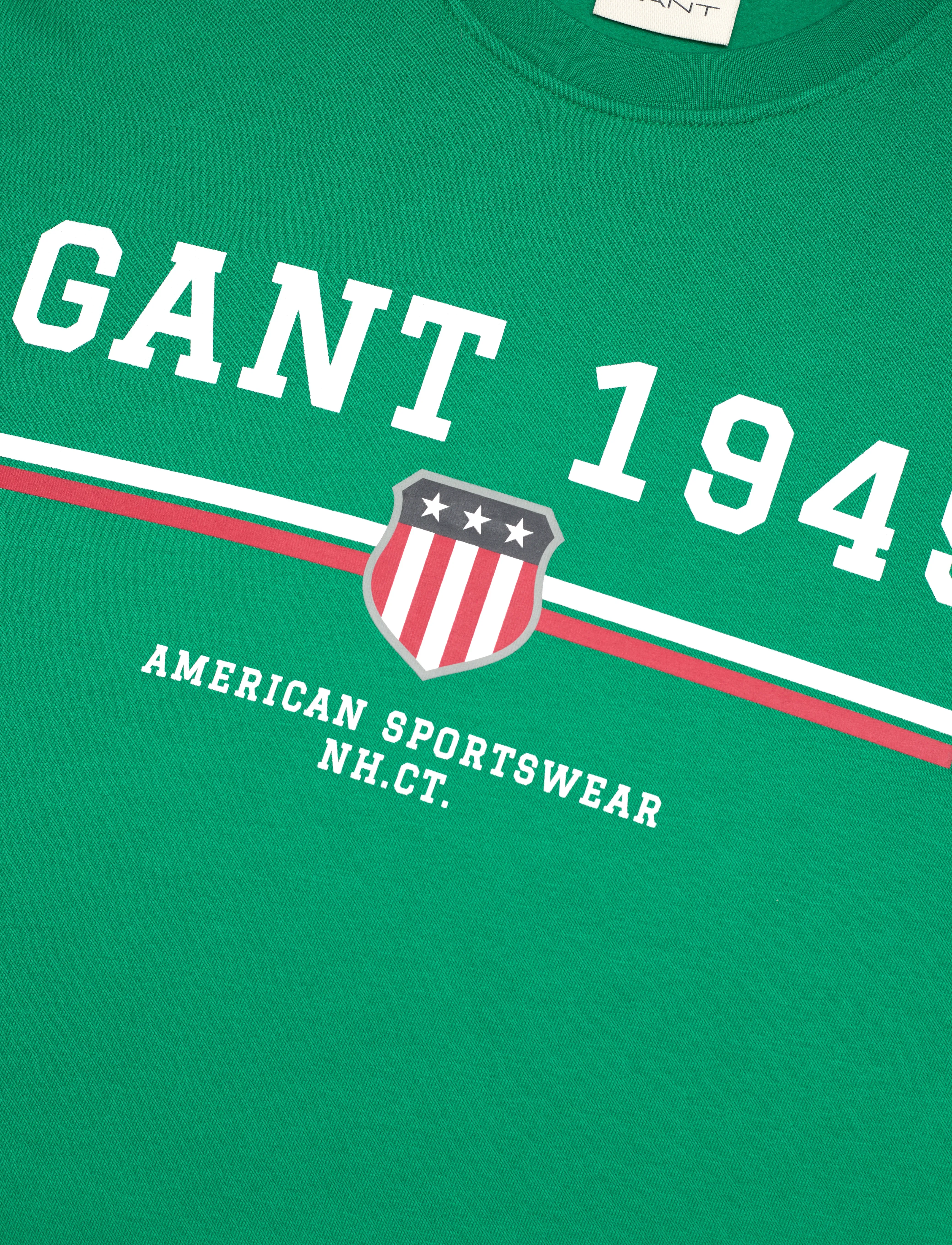 Gant - GRAPHIC C-NECK SWEAT - osta olukorra järgi - deep green - 2