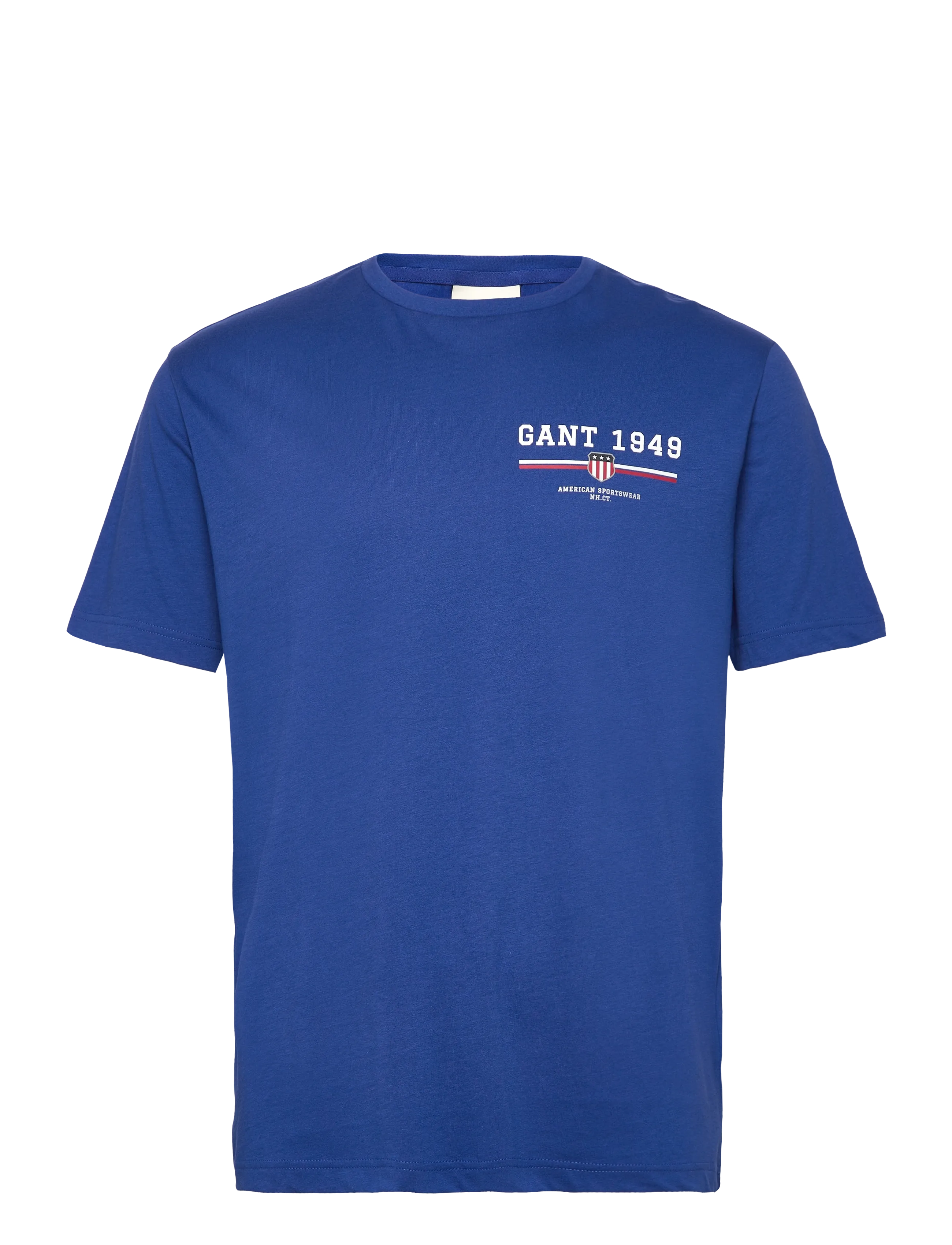 Gant GRAPHIC SS T-SHIRT - Gant - COLLEGE BLUE / blue