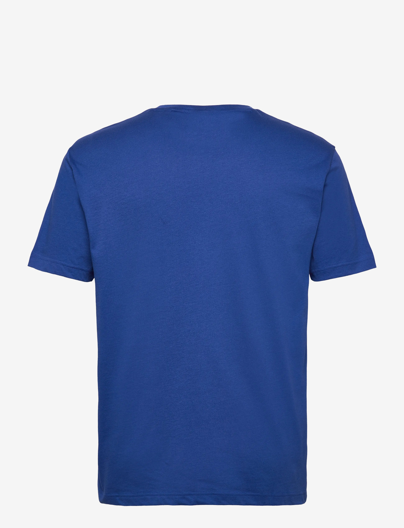 GANT - GRAPHIC SS T-SHIRT - kortärmade t-shirts - college blue - 1
