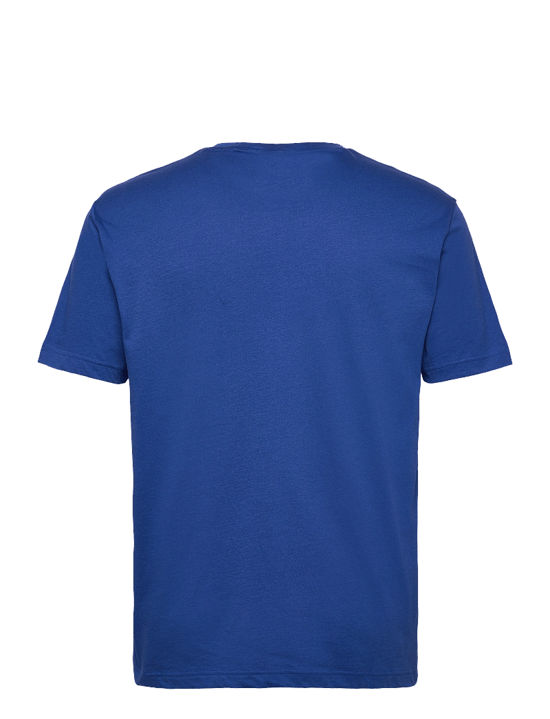 GANT - GRAPHIC SS T-SHIRT - kortärmade t-shirts - college blue - 1