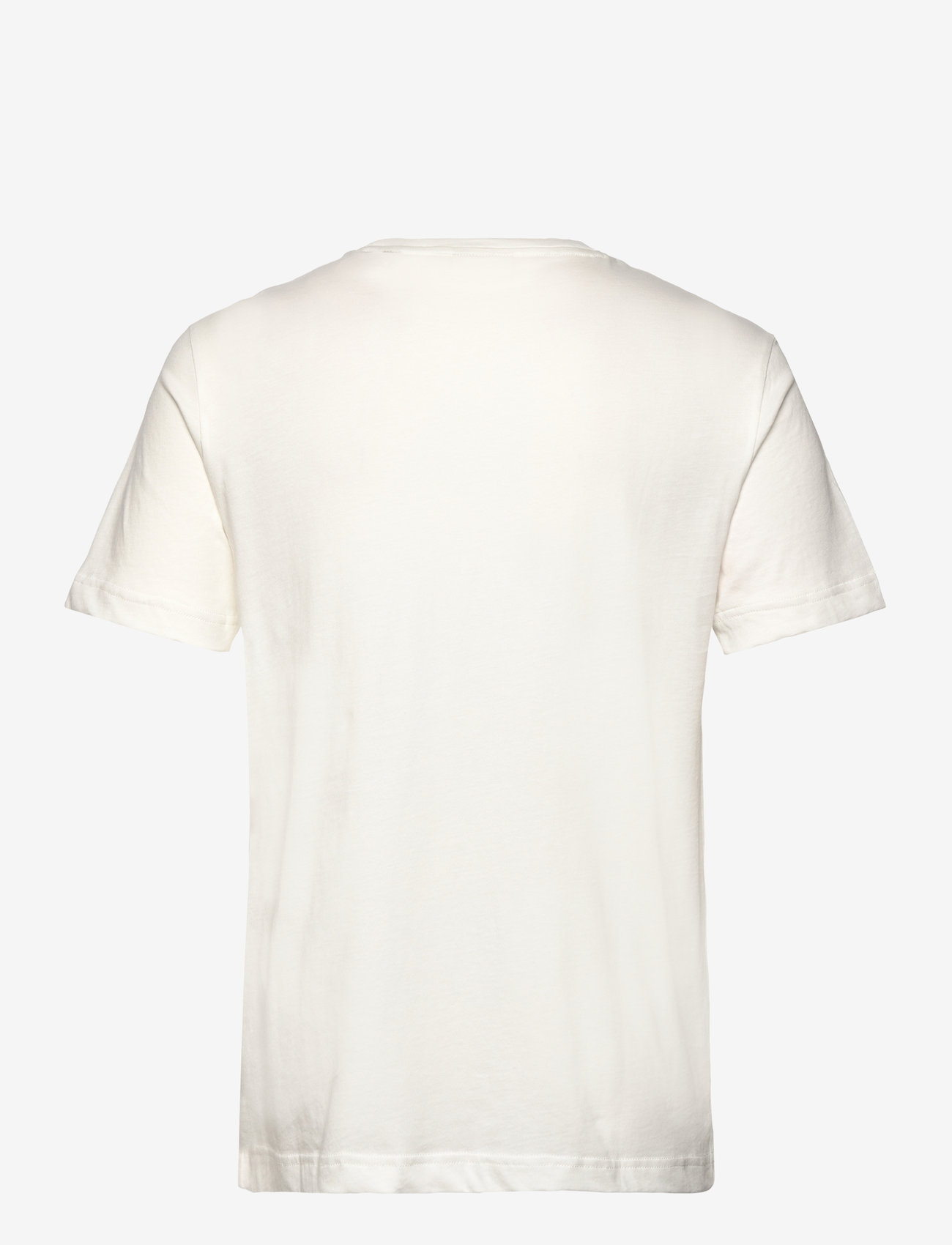 GANT - GRAPHIC SS T-SHIRT - kortærmede t-shirts - eggshell - 1