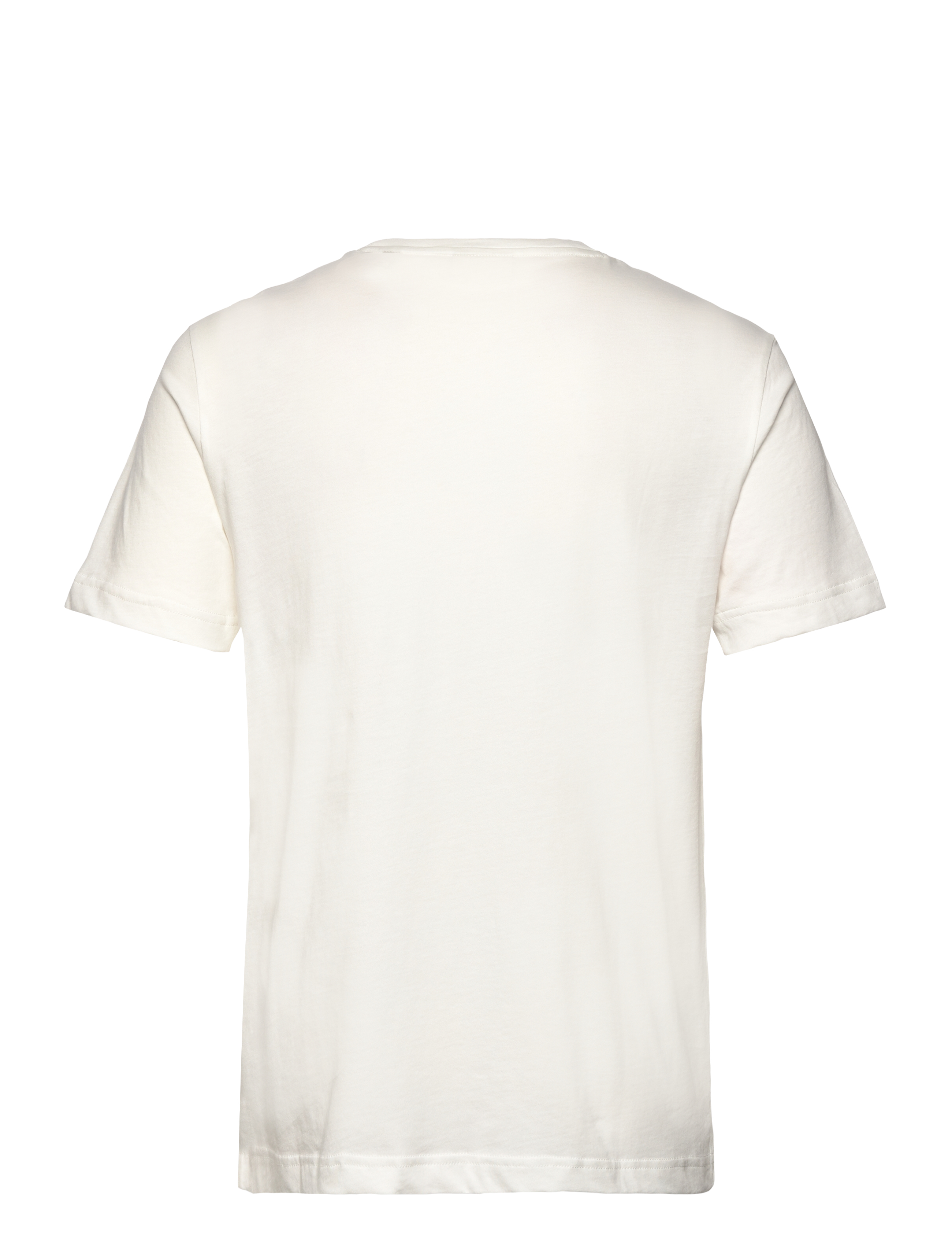 Gant - GRAPHIC SS T-SHIRT - kortærmede t-shirts - eggshell - 1