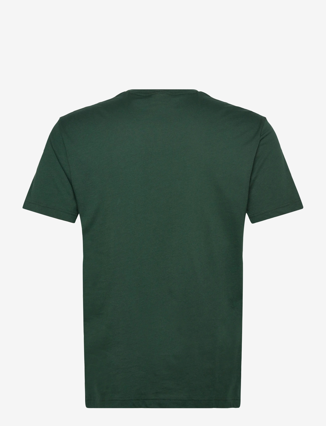 GANT - GRAPHIC SS T-SHIRT - kortærmede t-shirts - tartan green - 1