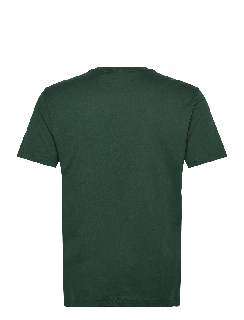 GANT - GRAPHIC SS T-SHIRT - kortærmede t-shirts - tartan green - 1