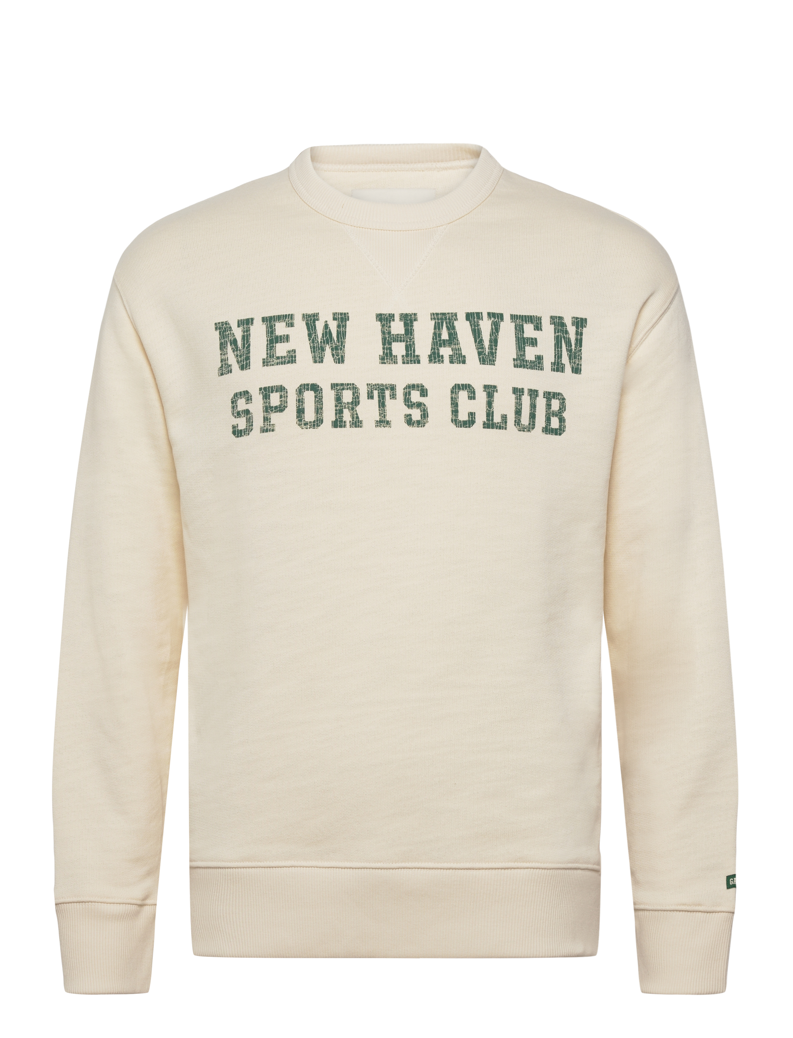 GANT Graphic C-Neck Cream - S - Herren