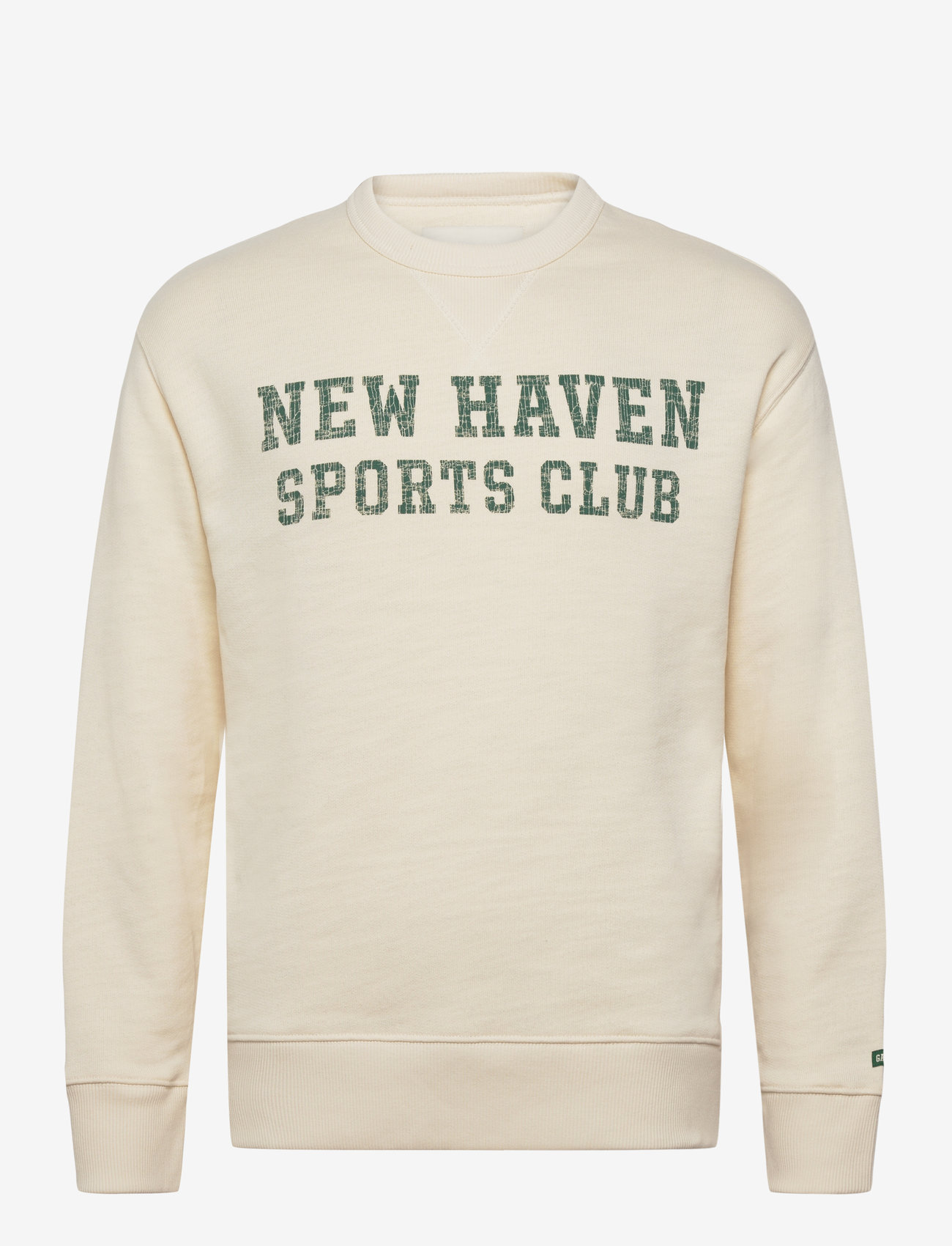 GANT - GRAPHIC C-NECK - sweatshirts - cream - 1