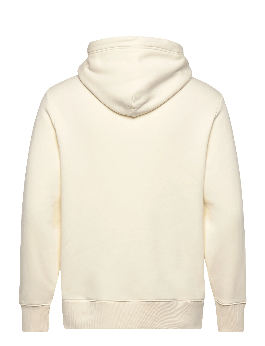 Gant - GRAPHIC SWEAT HOODIE - sweats à capuche - cream - 1
