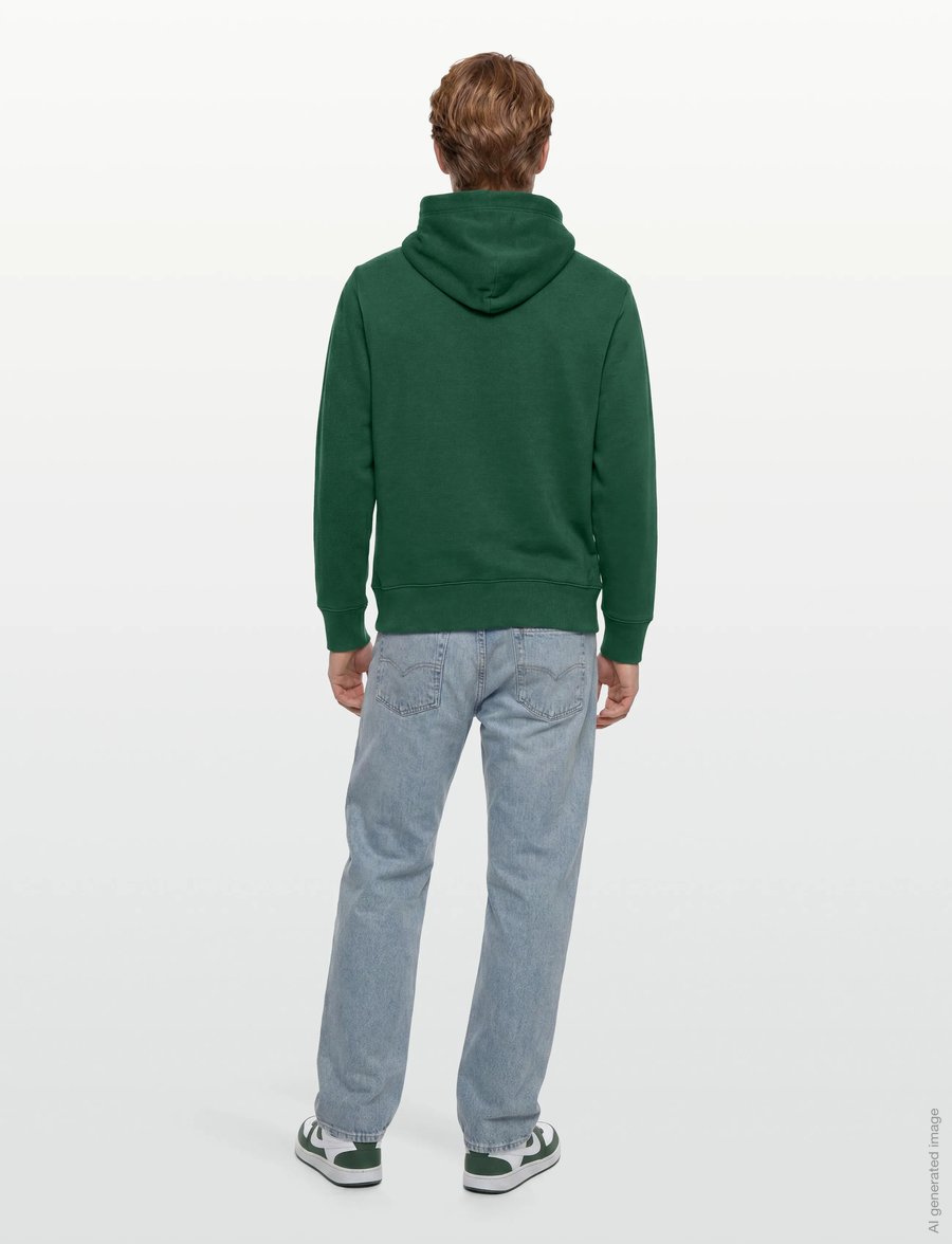Gant - GRAPHIC SWEAT HOODIE - kapuzenpullover - forest green - 4
