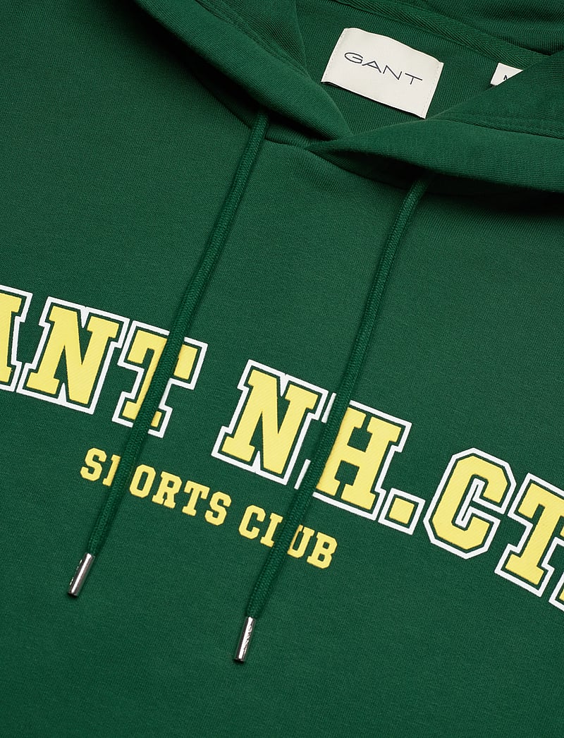GANT - GRAPHIC SWEAT HOODIE - kapuzenpullover - forest green - 2