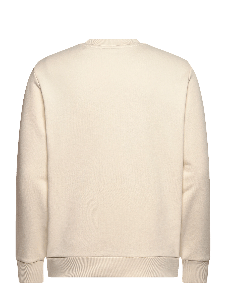 Gant - REG TONAL SHIELD C-NECK SWEAT - shop by occasion - cream - 2