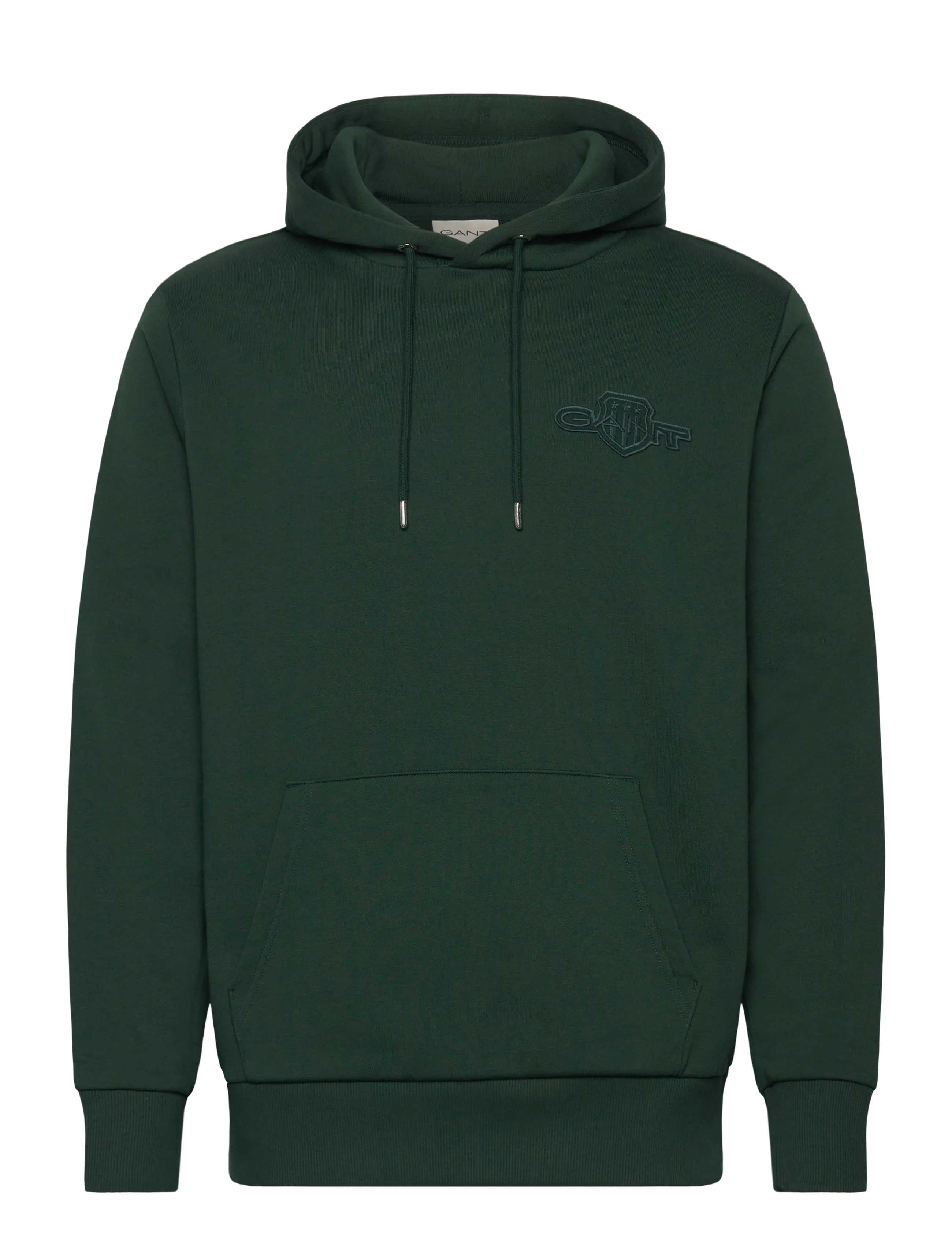 GANT Reg Tonal Shield Hoodie Grün - XL - Herren