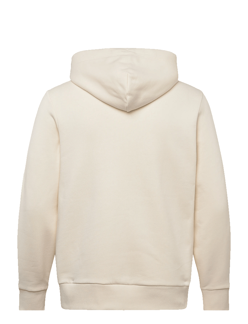 GANT - REG TONAL SHIELD FULL ZIP HOODIE - hættetrøjer - cream - 1