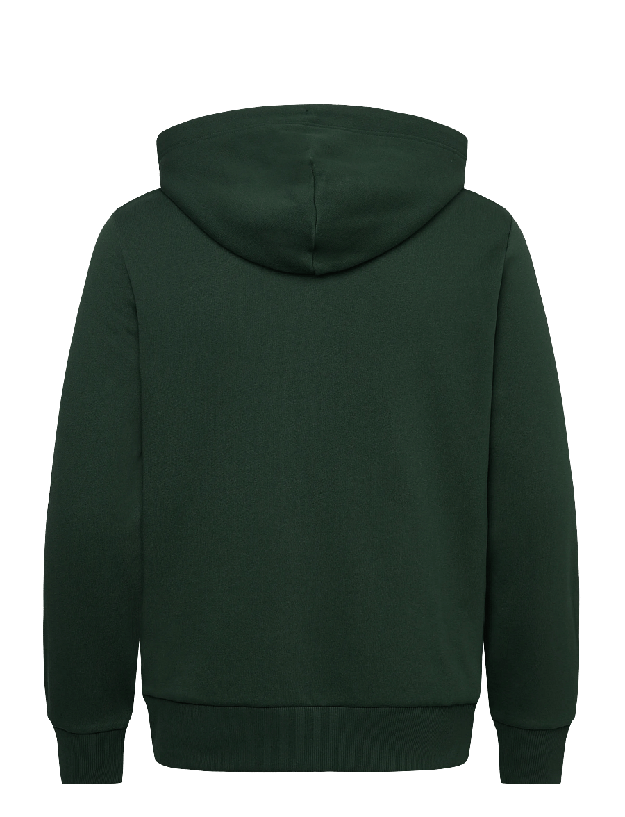Gant - REG TONAL SHIELD FULL ZIP HOODIE - kapuzenpullover - tartan green - 1