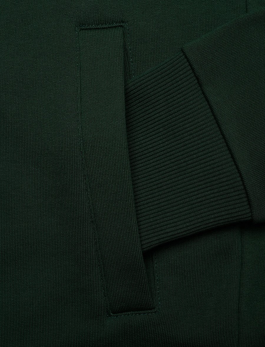 Gant - REG TONAL SHIELD FULL ZIP HOODIE - kapuzenpullover - tartan green - 3