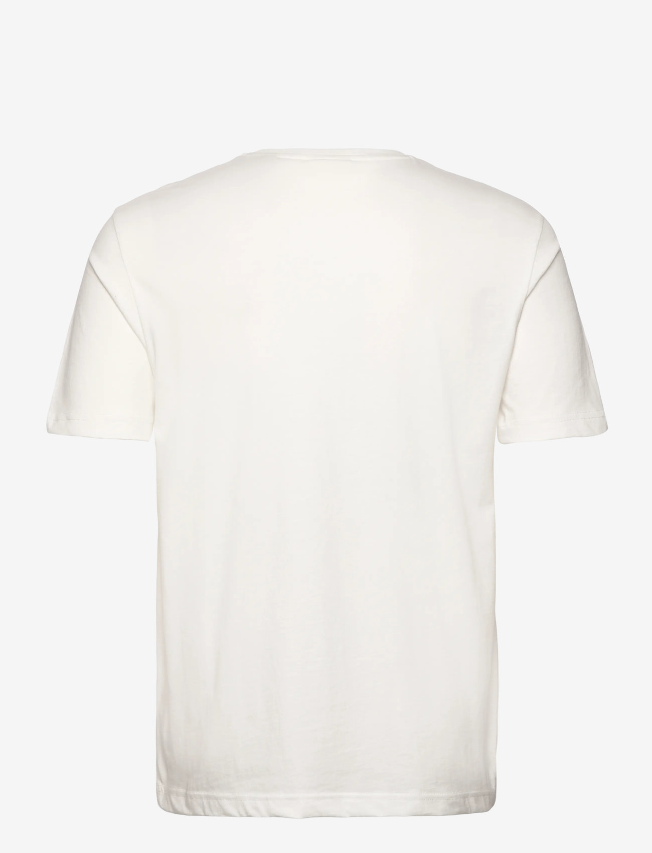 GANT - REG TONAL SHIELD SS T-SHIRT - short-sleeved t-shirts - eggshell - 1
