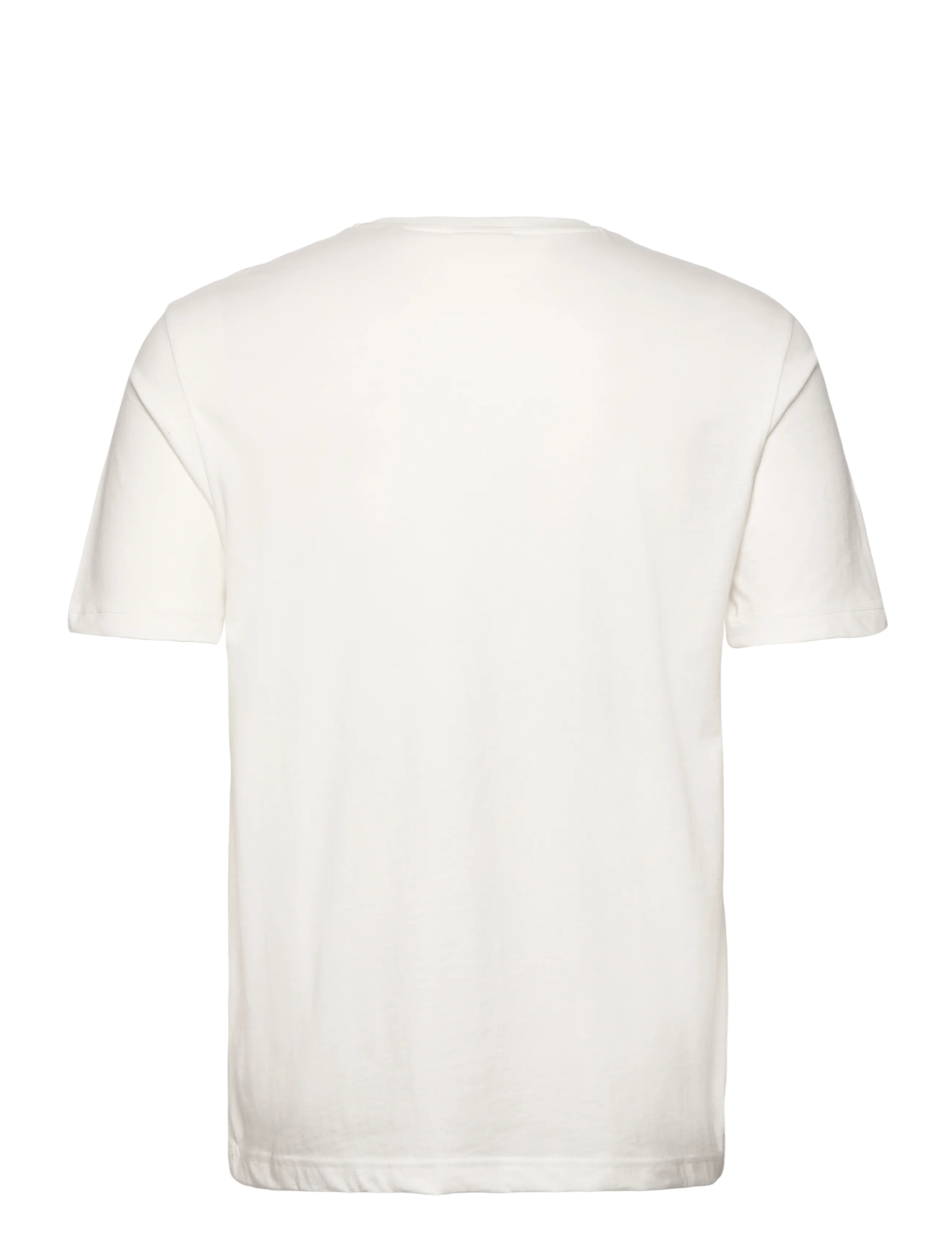 Gant - REG TONAL SHIELD SS T-SHIRT - kortærmede t-shirts - eggshell - 1