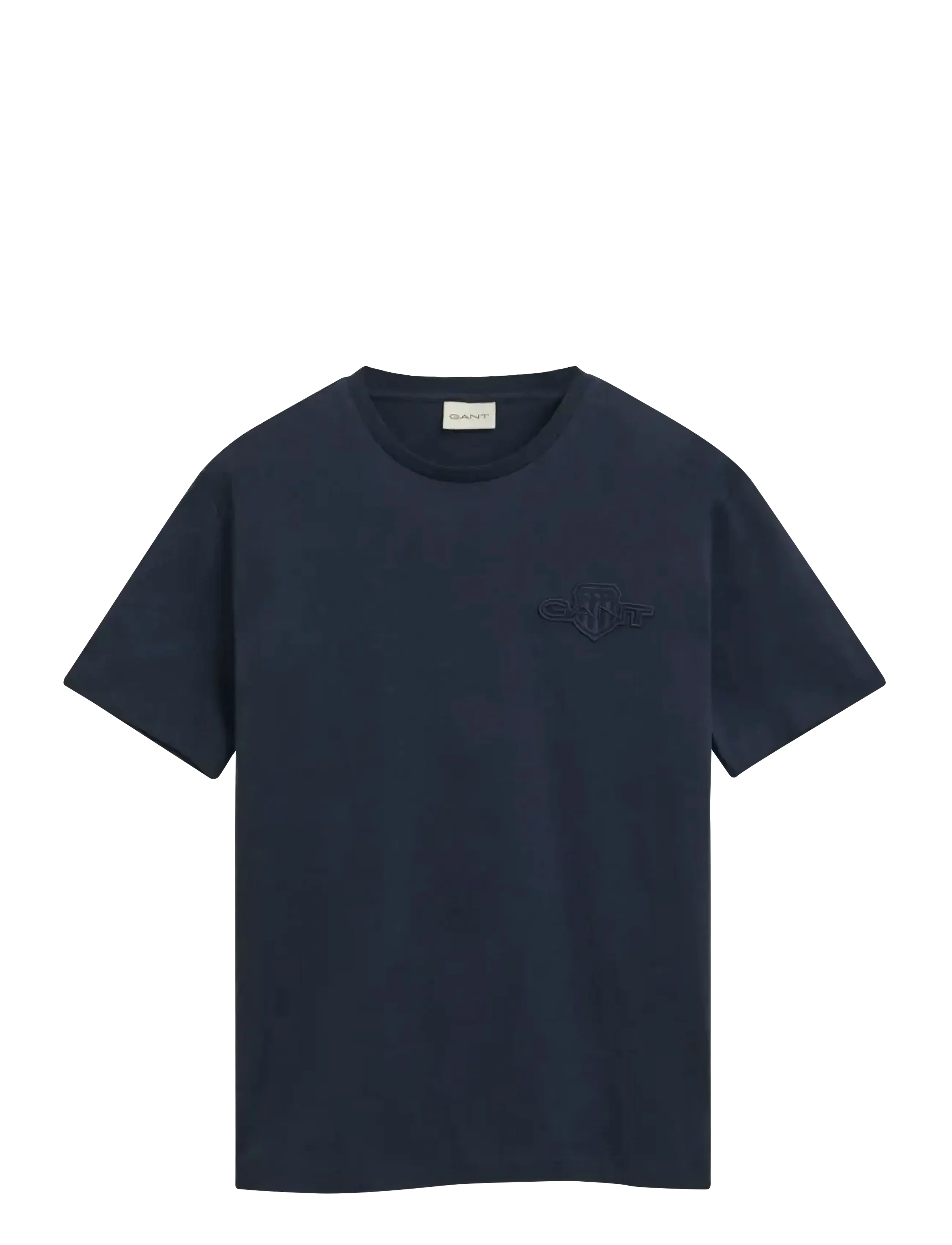 Gant REG TONAL SHIELD SS T-SHIRT - Gant - EVENING BLUE / blue