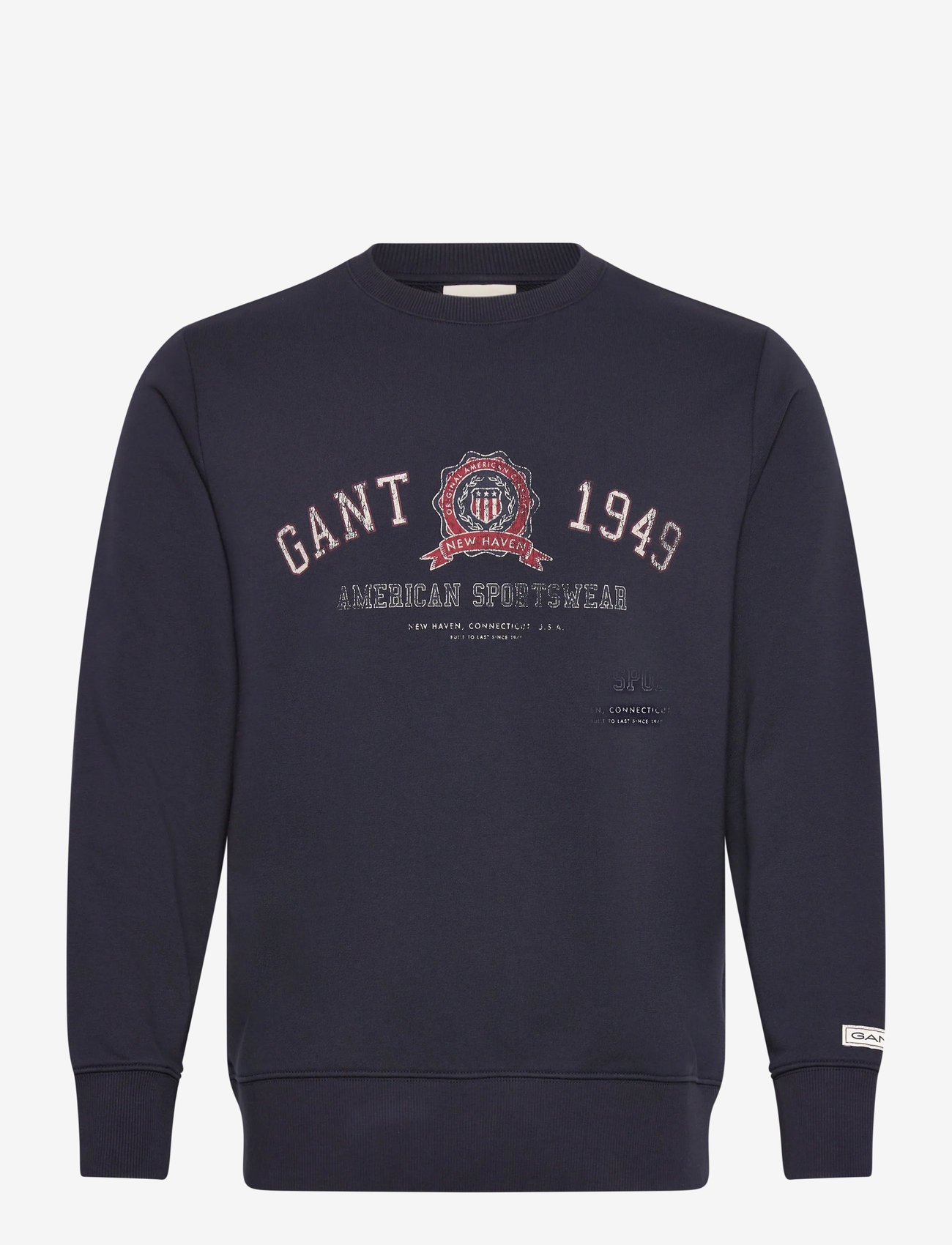 GANT - GRAPHIC SWEAT C-NECK - shop by occasion - evening blue - 0