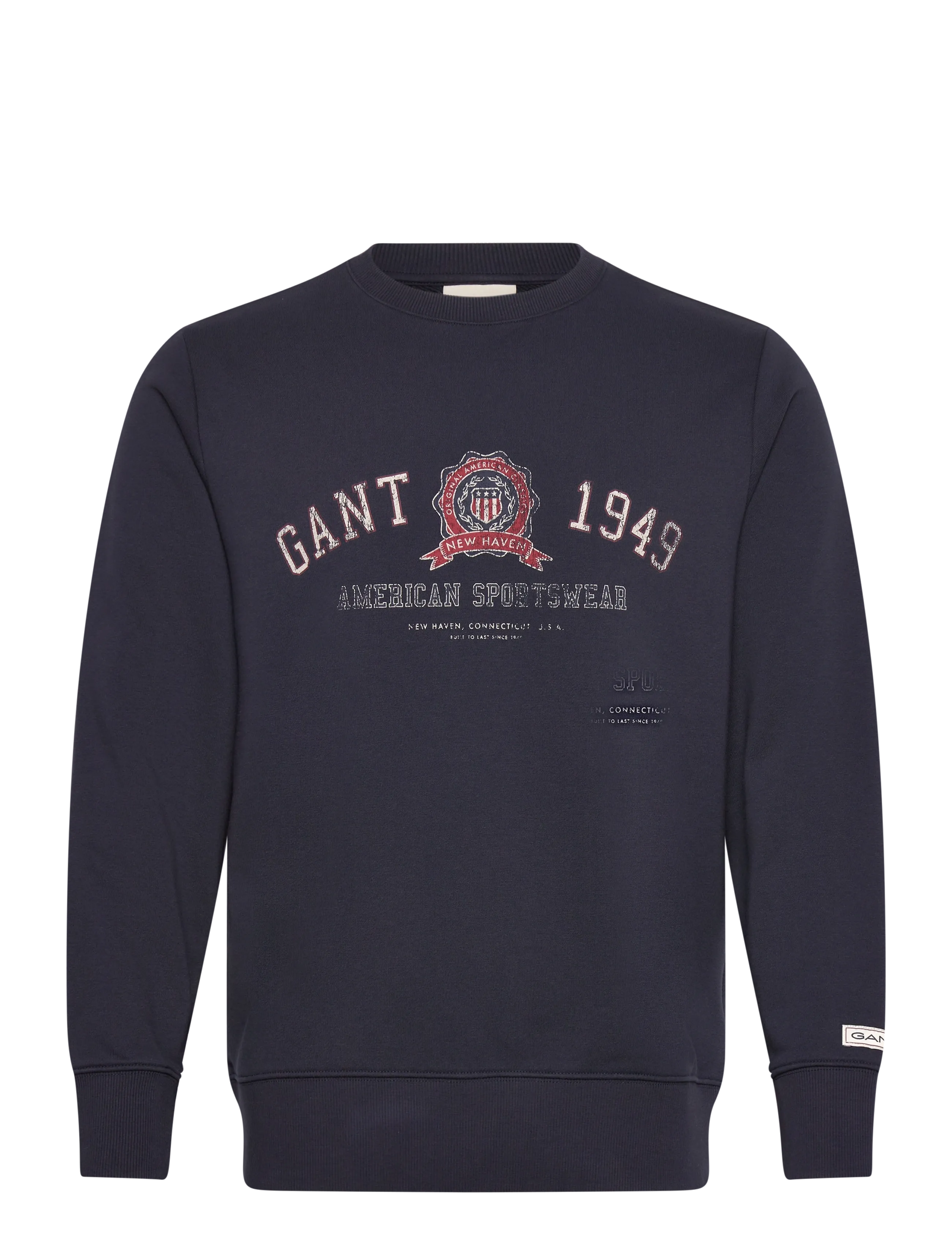 Gant GRAPHIC SWEAT C-NECK - Sweatshirts - EVENING BLUE / navy