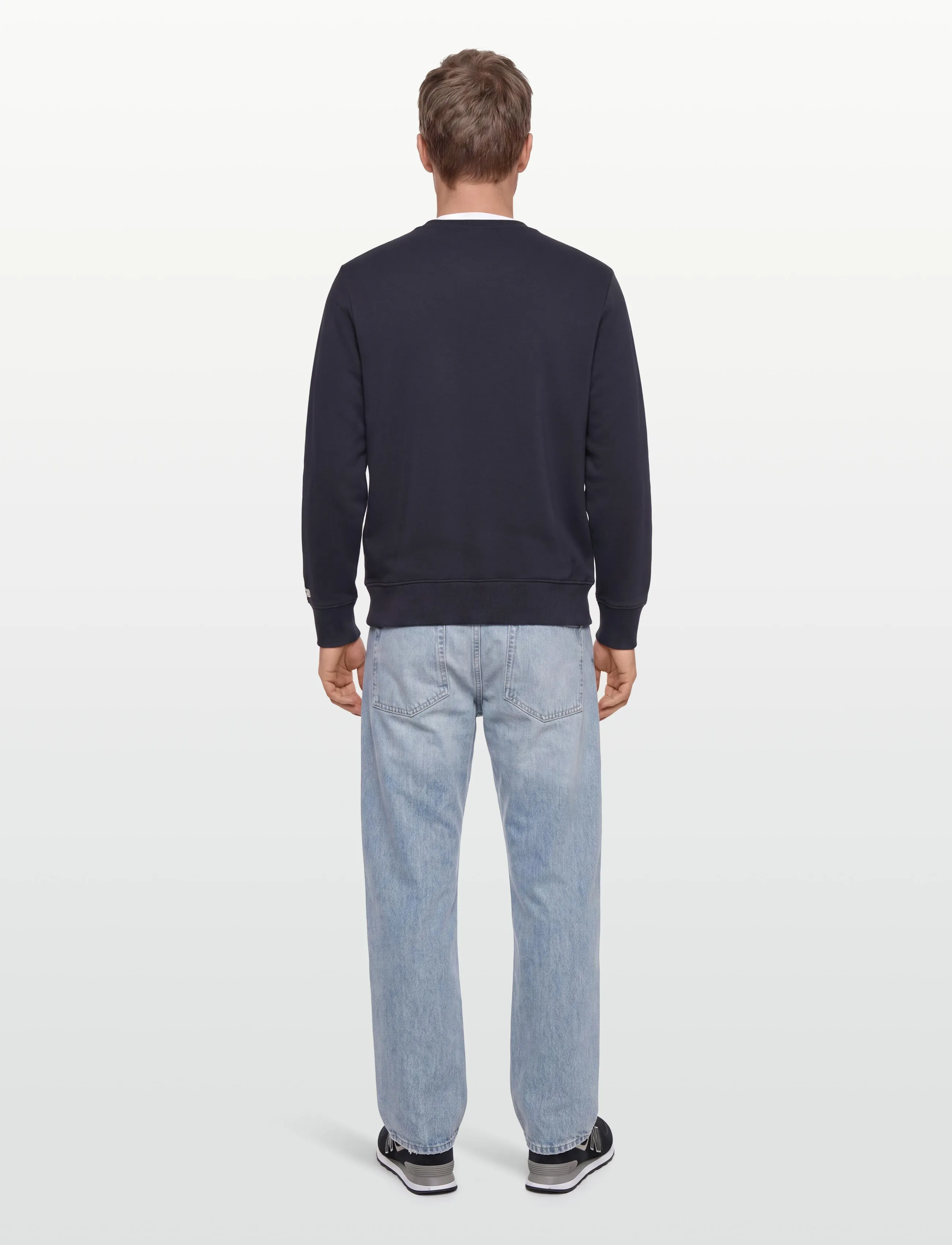 Gant - GRAPHIC SWEAT C-NECK - sweatshirts - evening blue - 4