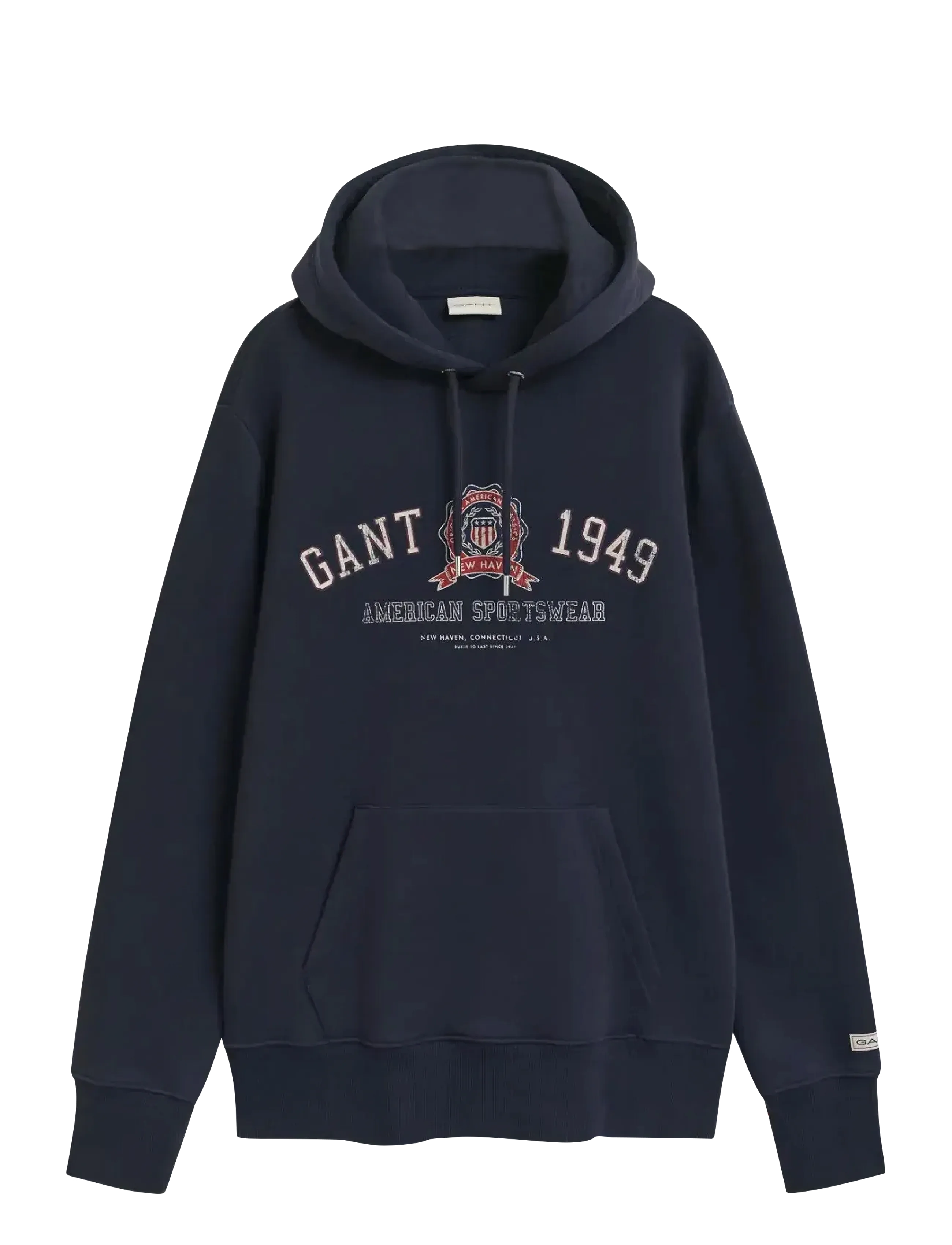 Gant Graphic Hoodie, XXL, Sweatshirts & Hoodies, Marineblau - Männerswear