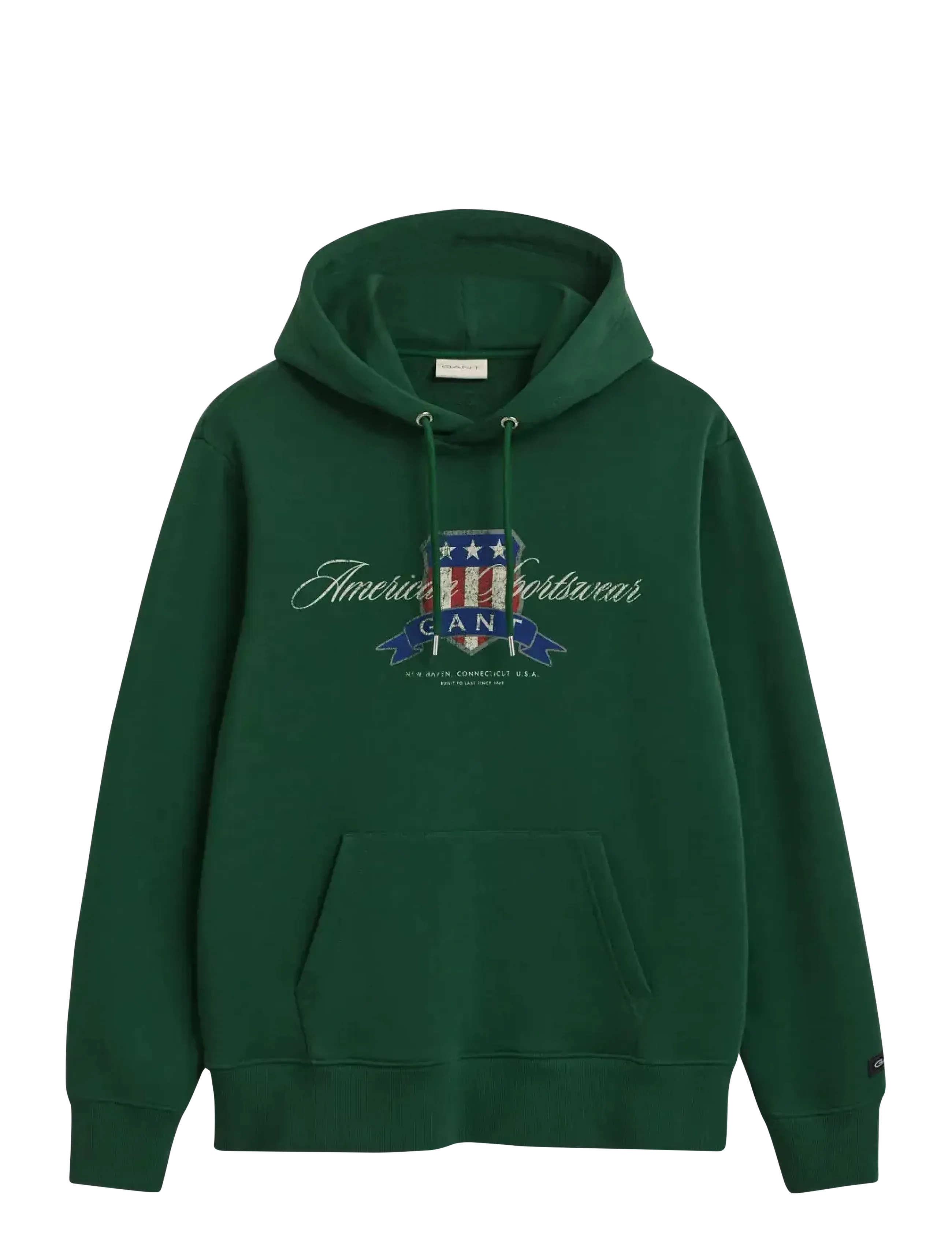 GANT Graphic Hoodie Grün - S - Herren