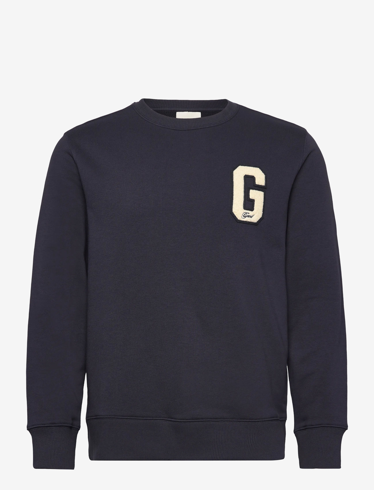 GANT - G BADGE SWEAT C-NECK - nach anlass kaufen - evening blue - 0
