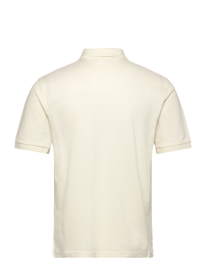 Gant - REG TONAL SHIELD SS POLO - kurzärmelig - cream - 1