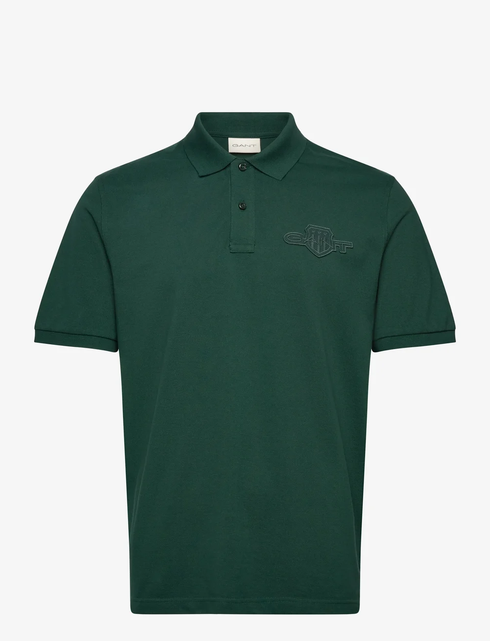 GANT - REG TONAL SHIELD SS POLO - kurzärmelig - tartan green - 0