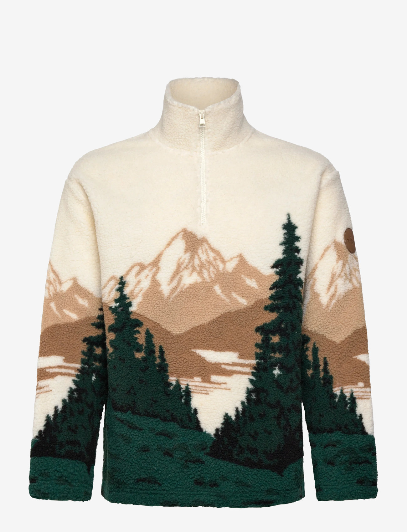 GANT - JACQUARD FLEECE - fleecetrøjer - multicolor - 0