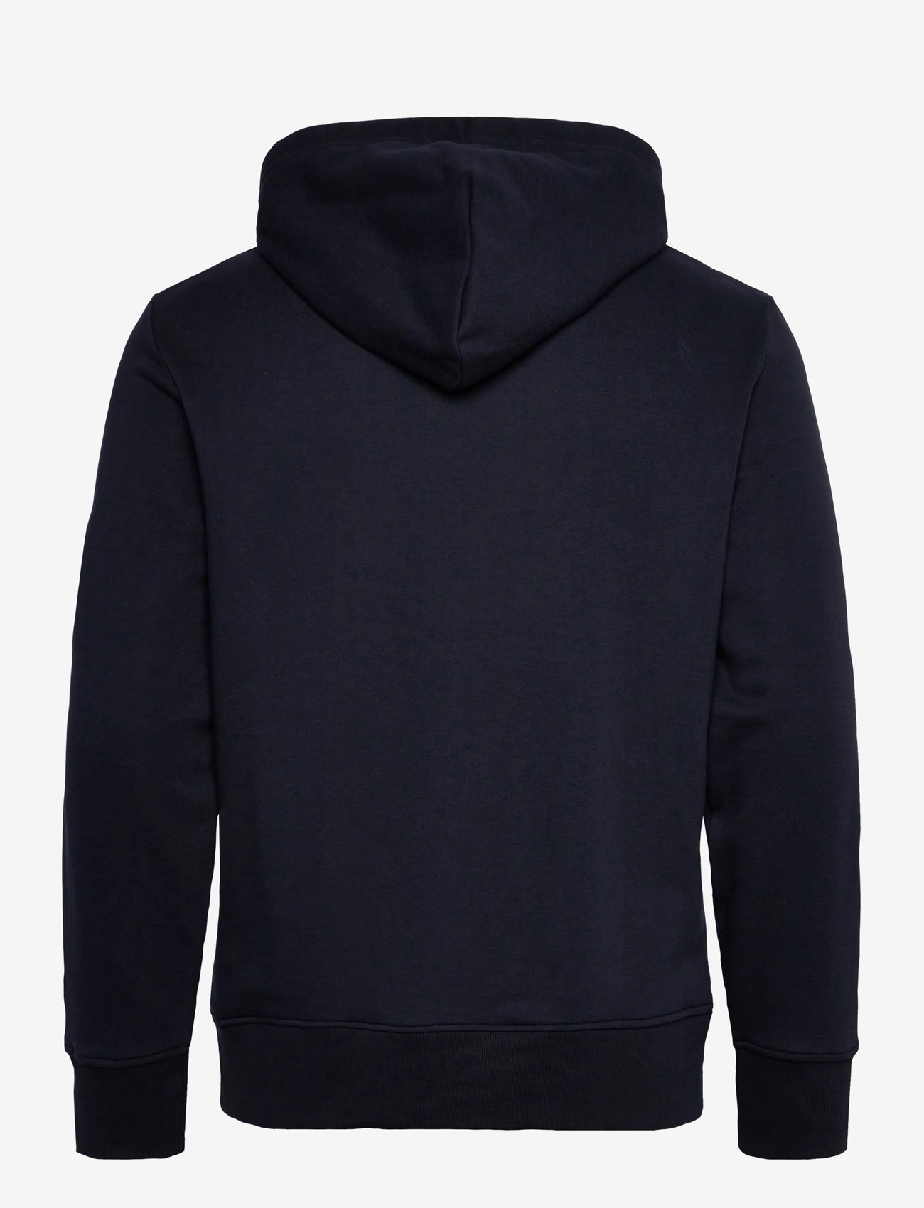 Gant - PRINTED GRAPHIC HOODIE - hættetrøjer - evening blue - 1