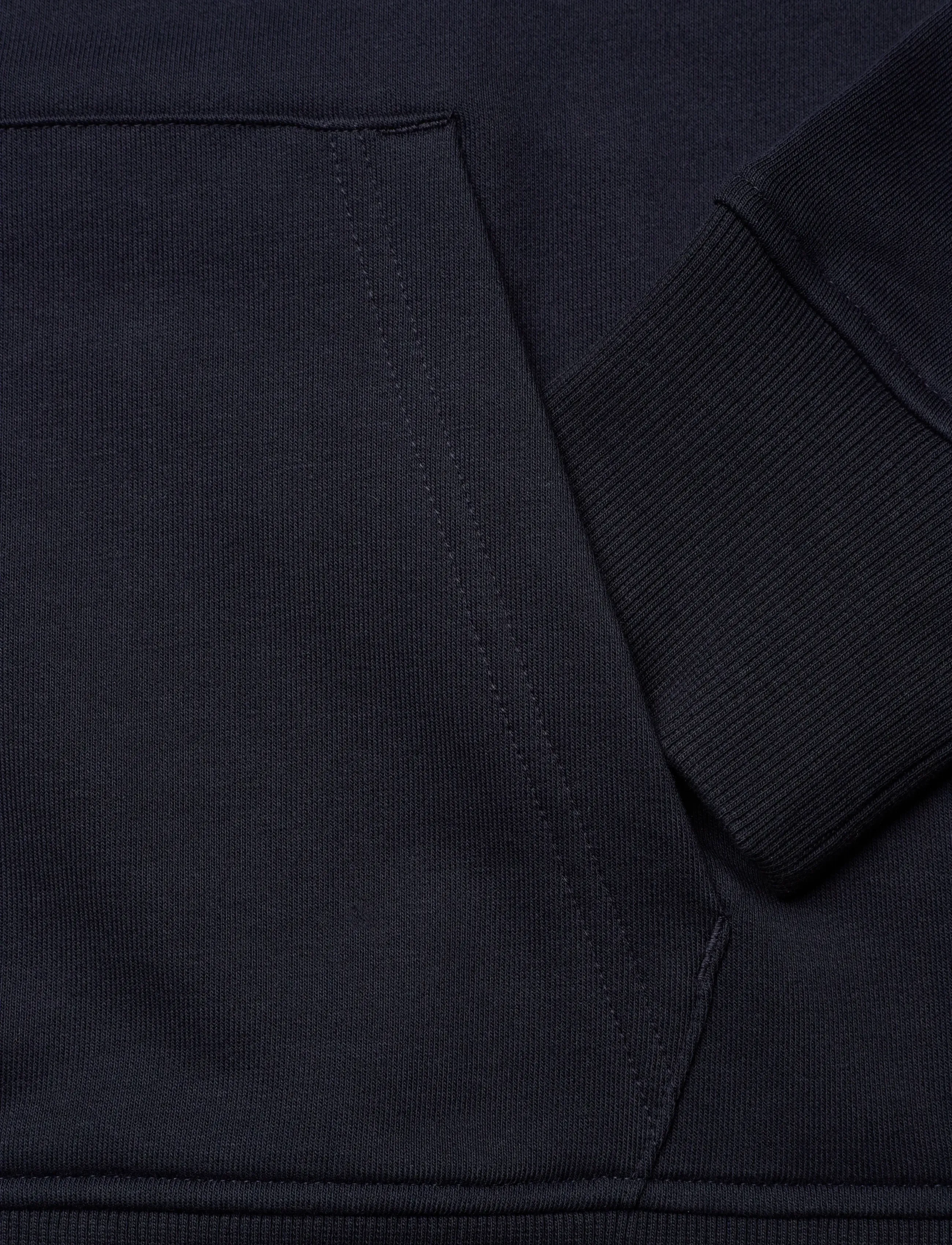 Gant - PRINTED GRAPHIC HOODIE - džemperiai su gobtuvu - evening blue - 3