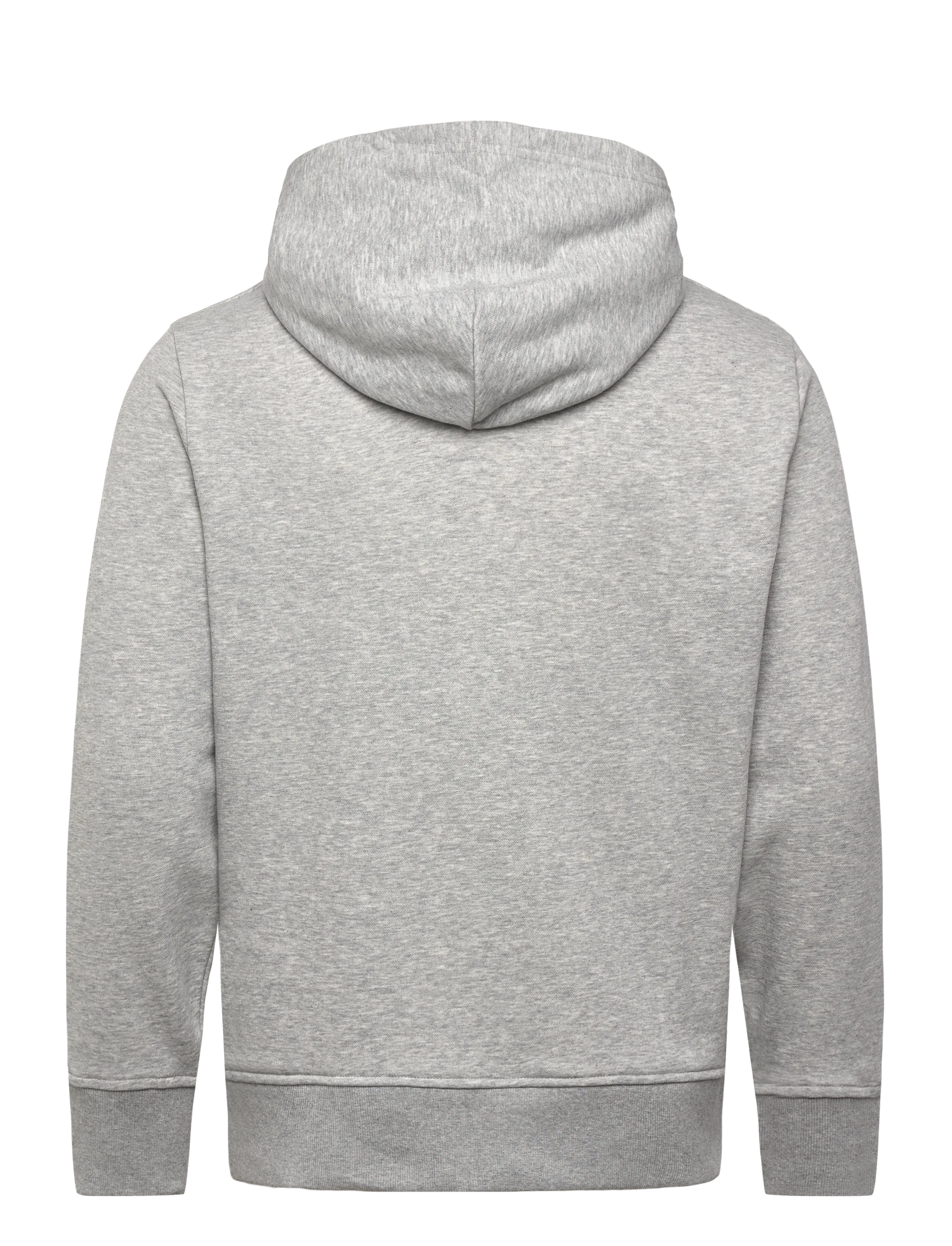 Gant - PRINTED GRAPHIC HOODIE - hættetrøjer - grey melange - 1