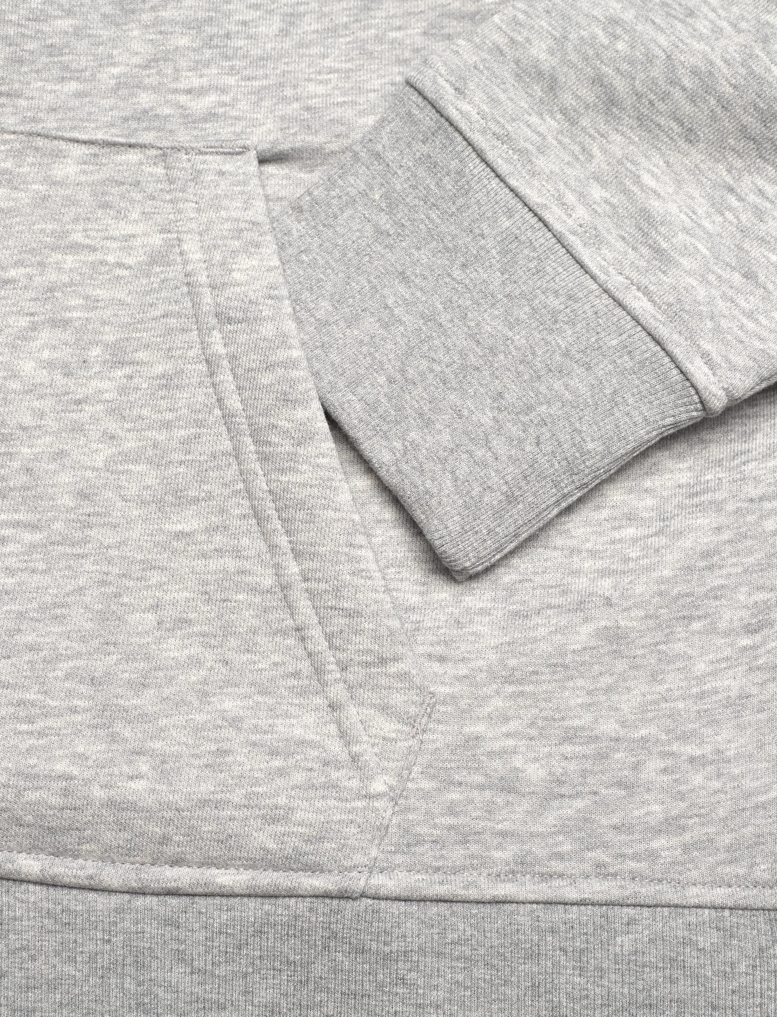 Gant - PRINTED GRAPHIC HOODIE - hættetrøjer - grey melange - 3