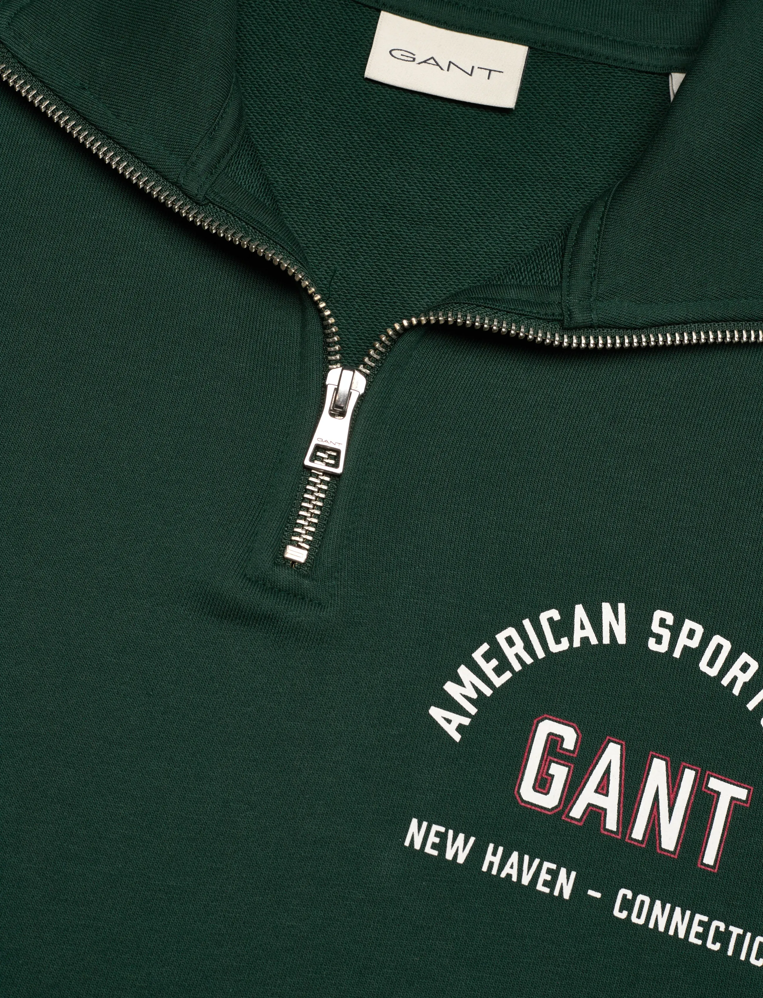 Gant - PRINTED GRAPHIC HALF ZIP - osta olukorra järgi - tartan green - 2