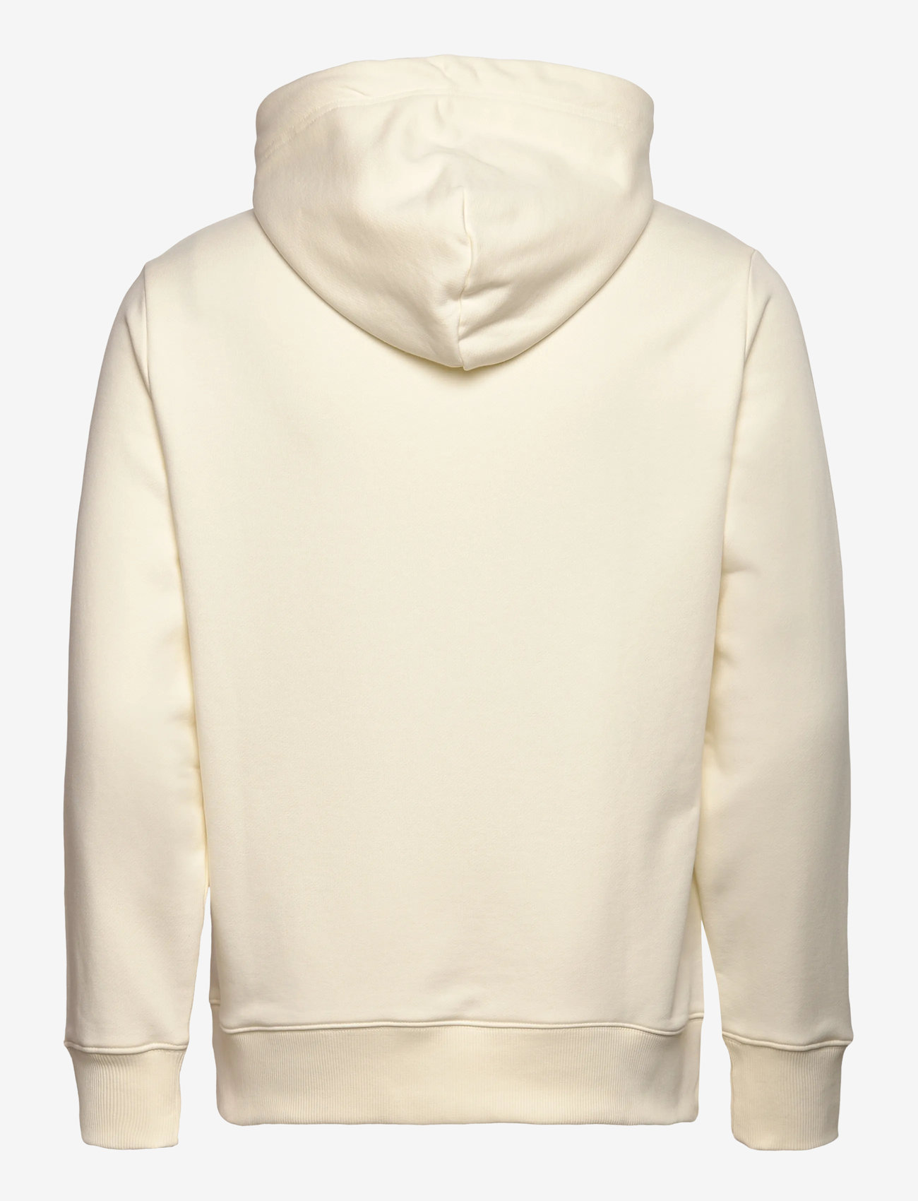 GANT - G BADGE HOODIE - hættetrøjer - cream - 1
