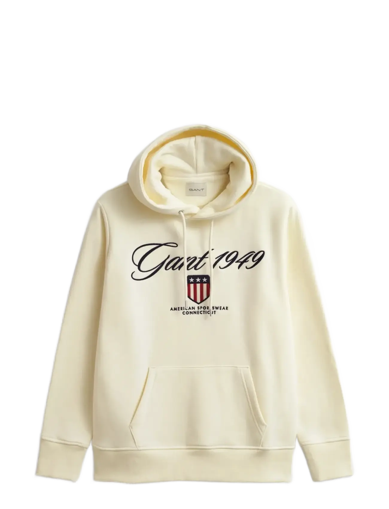 GANT GRAPHIC HOODIE - Sweatshirts & hættetrøjer - CREAM / cream