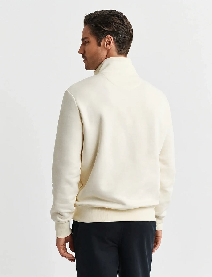 Gant - GRAPHIC HALF ZIP - shop efter anledning - cream - 2
