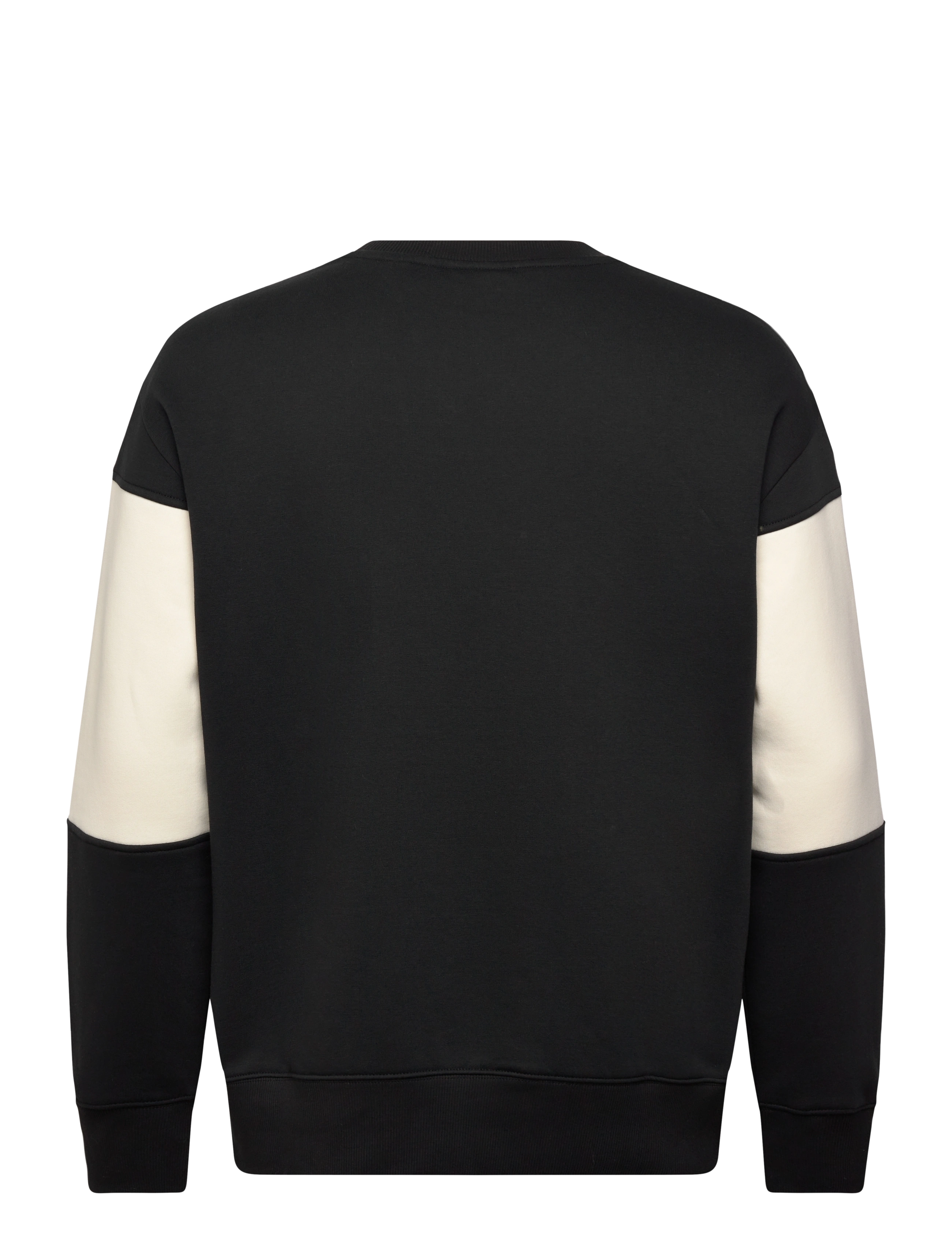 Gant - BLOCKED EMBROIDERED SWEAT - shoppa efter tillfälle - black - 1